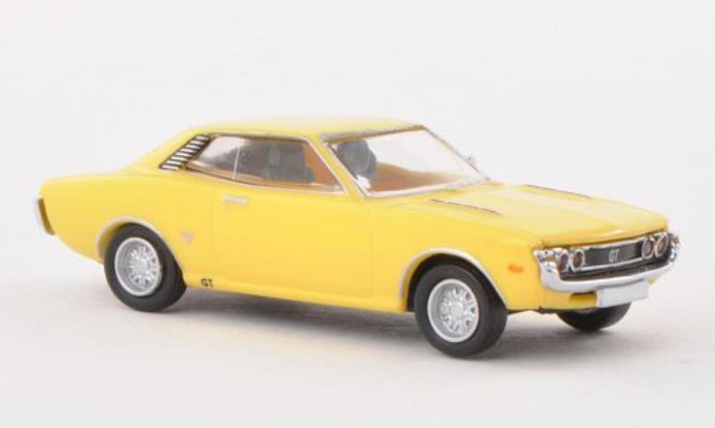Toyota Celica 1/87 Brekina GT geel modelauto