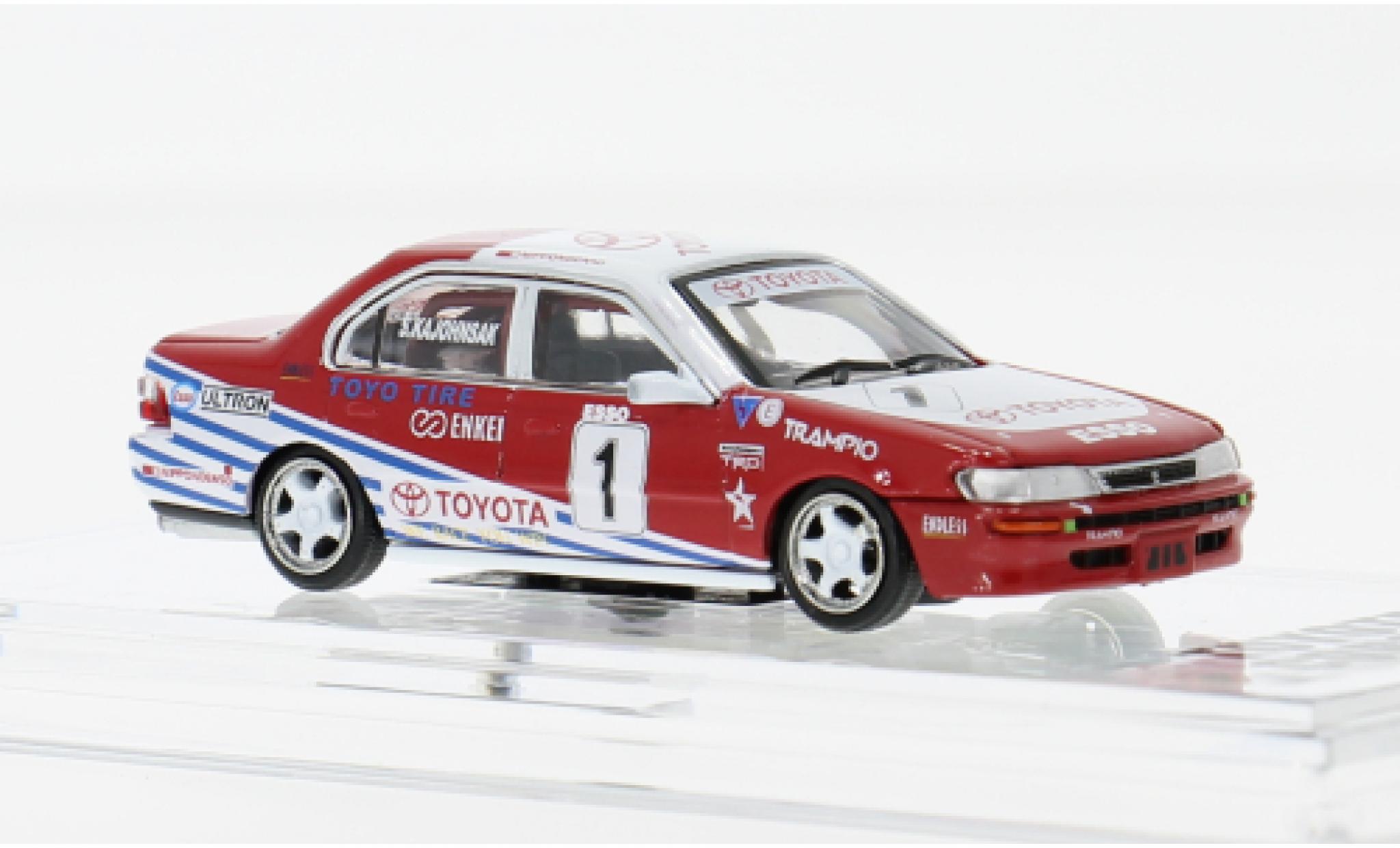 Toyota Corolla 1/64 BM Creations (AE100) Super Touring Championships South East Asia Touring Car Zone Challenge 1995 Totota Team Thailand Esso #1 K.Saksirivetkul 1:64 modelauto
