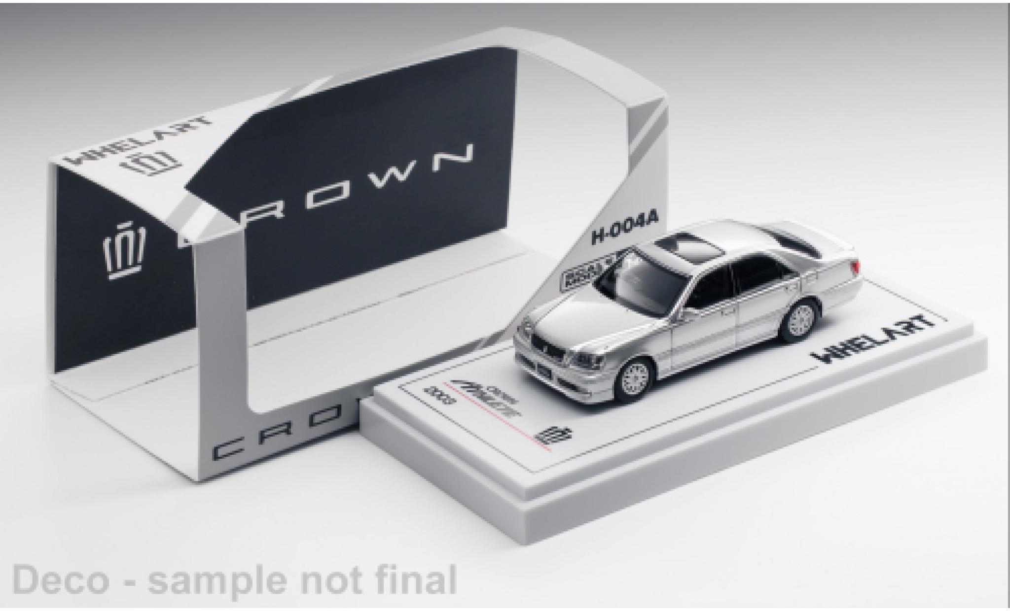 Toyota Crown 1/64 WhelArt Athlete grijs 1:64 modelauto