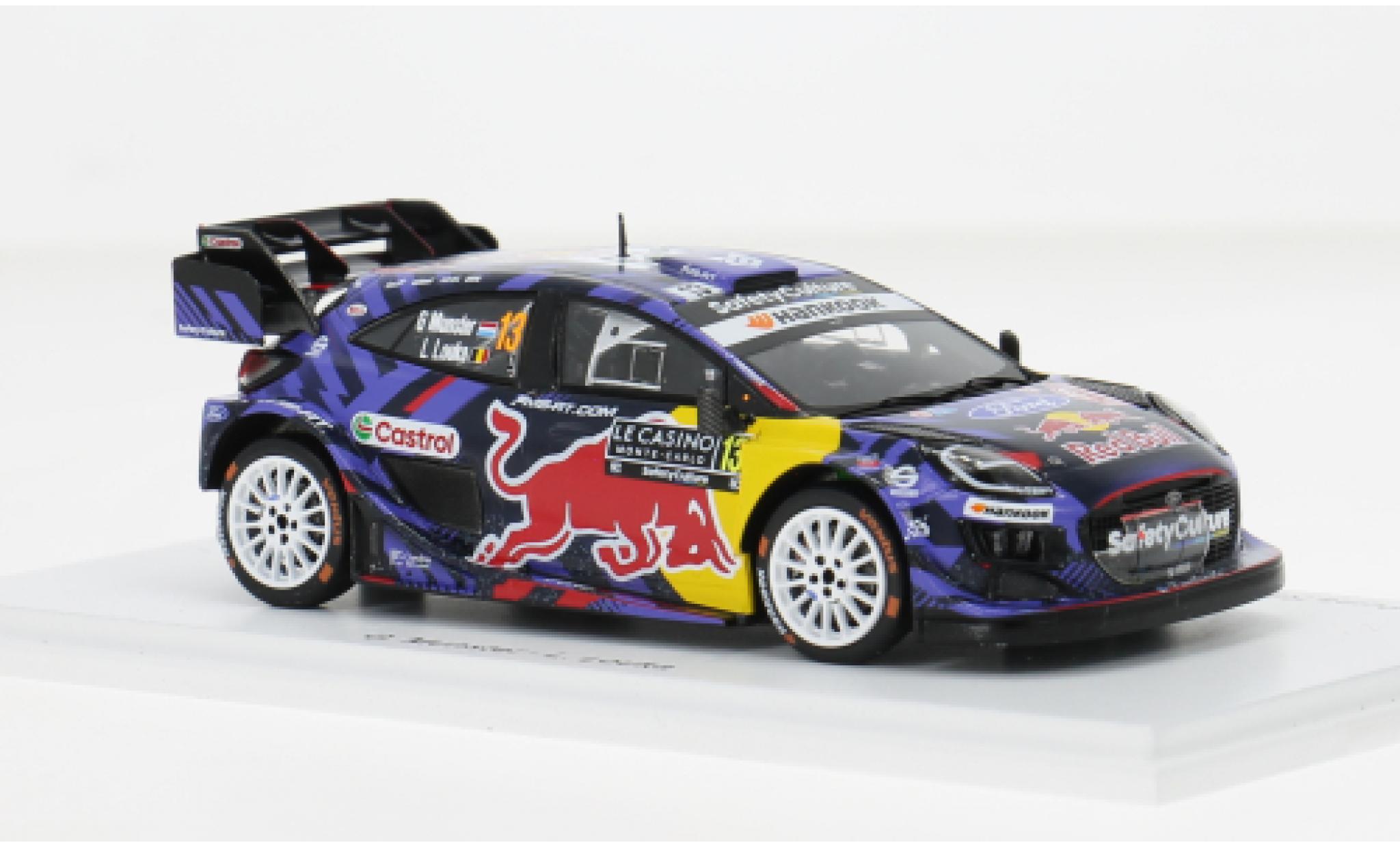 Toyota Yaris 1/43 Spark GR Rally 1 Rally Monte Carlo 2025 #13 G.Munster/L.Louka 1:43 modelauto