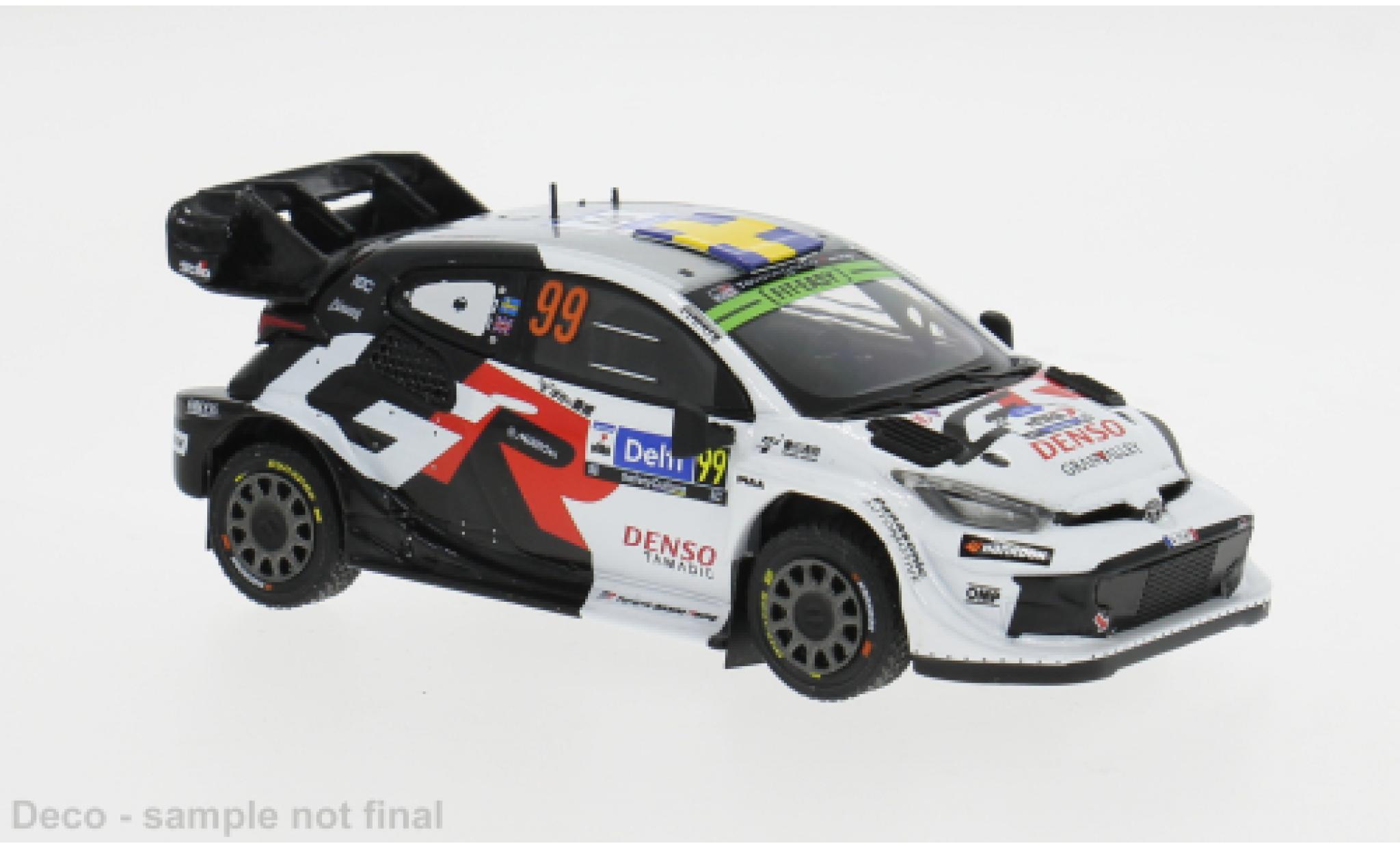 Toyota Yaris 1/43 IXO GR Rally1 Rally Estonia 2025 #99 O.Solberg/E.Edmondson 1:43 modelauto