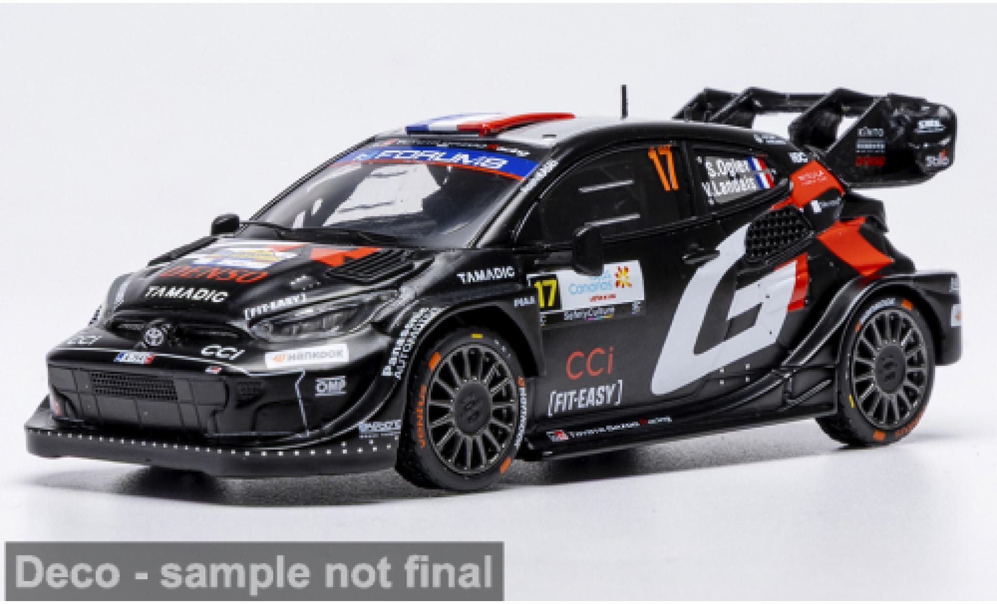 Toyota Yaris 1/43 IXO GR Rally1 Rally Islas Canaris 2025 #17 S.Ogier/V.Landais 1:43 modelauto