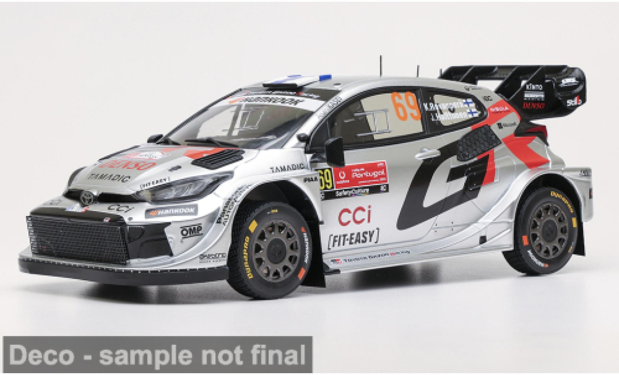 Toyota Yaris 1/18 IXO GR Rally1 Rally Portugal 2025 #69 K.Rovanper&auml;/J.Halttunen 1:18 modelauto