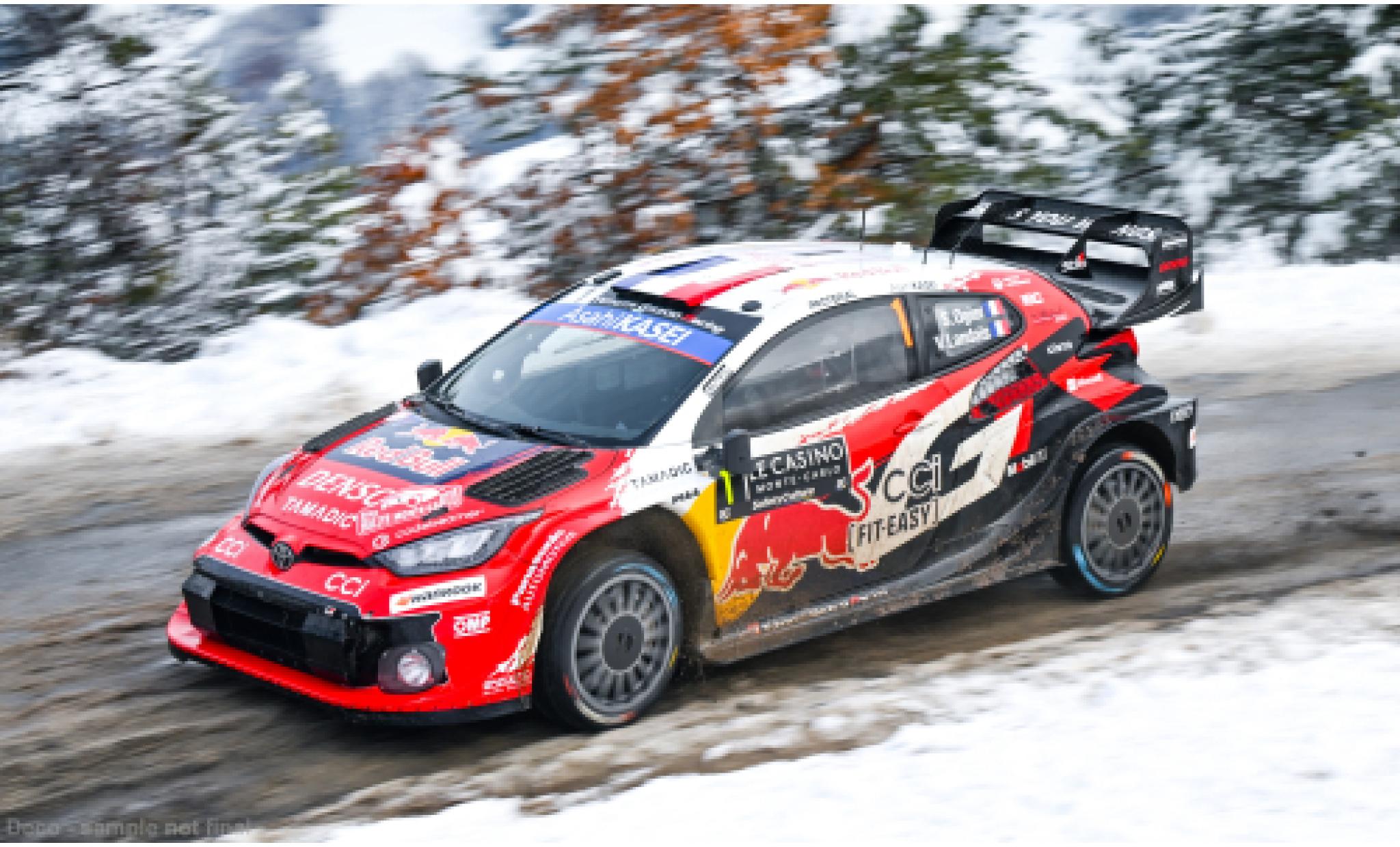 Toyota Yaris 1/43 IXO GR Rally1 Rallye Monte Carlo 2026 #1 S.Ogier/V.Landais 1:43 modelauto