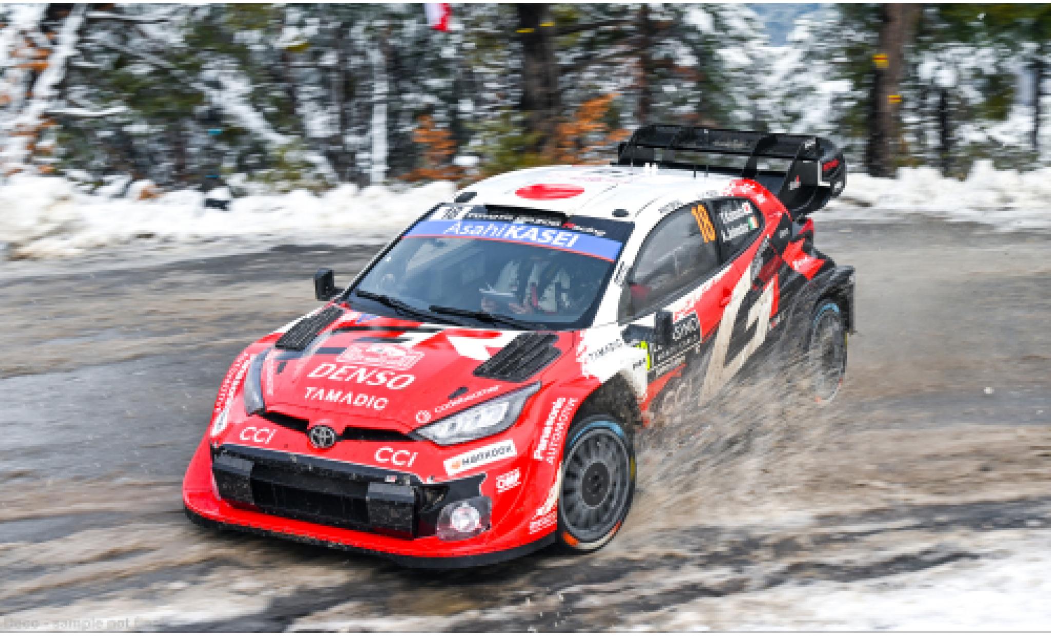 Toyota Yaris 1/43 IXO GR Rally1 Rallye Monte Carlo 2026 #18 T.Katsuta/A.Johnston 1:43 modelauto