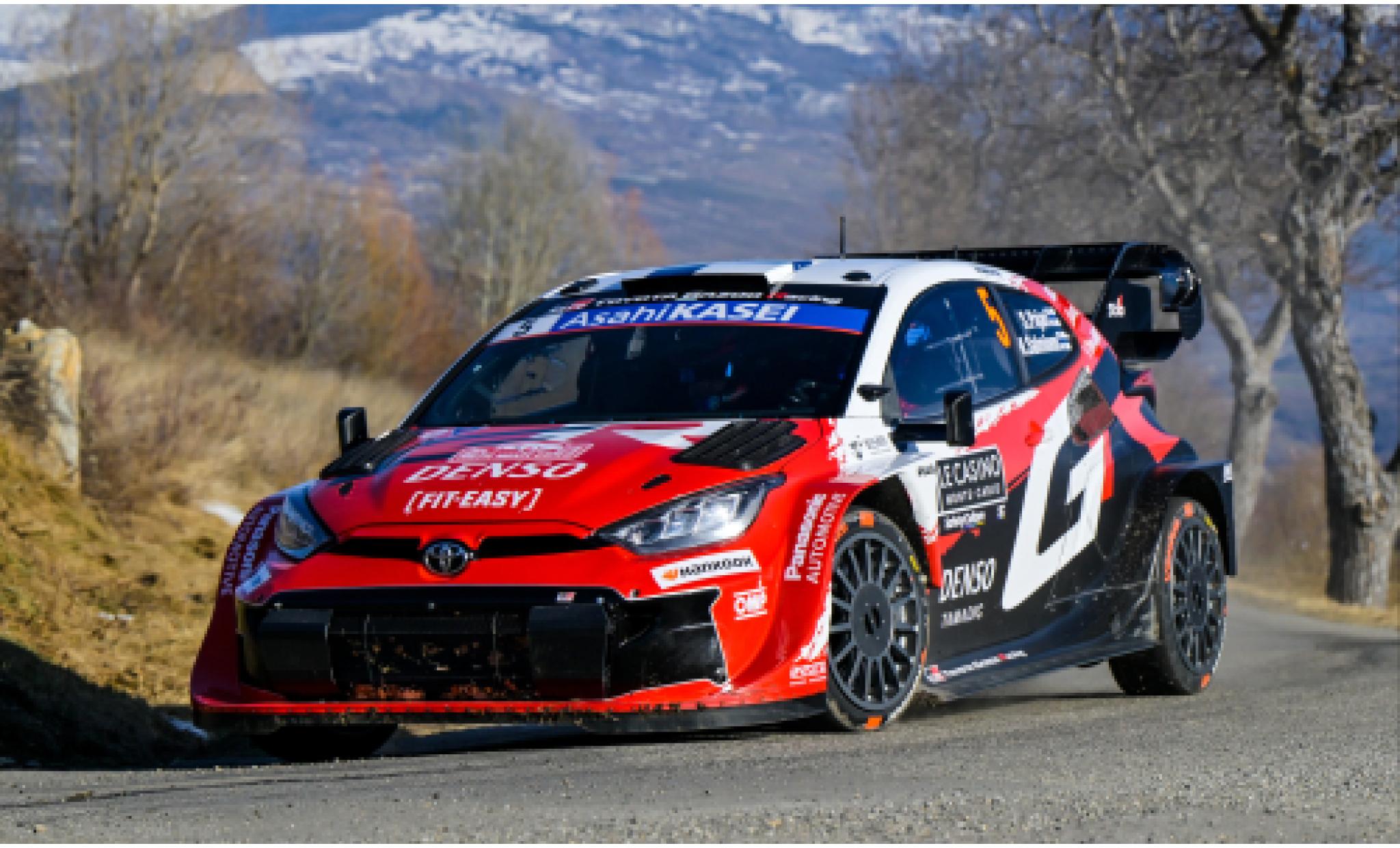 Toyota Yaris 1/43 IXO GR Rally1 Rallye Monte Carlo 2026 #5 S.Pajari/M.Salminen 1:43 modelauto