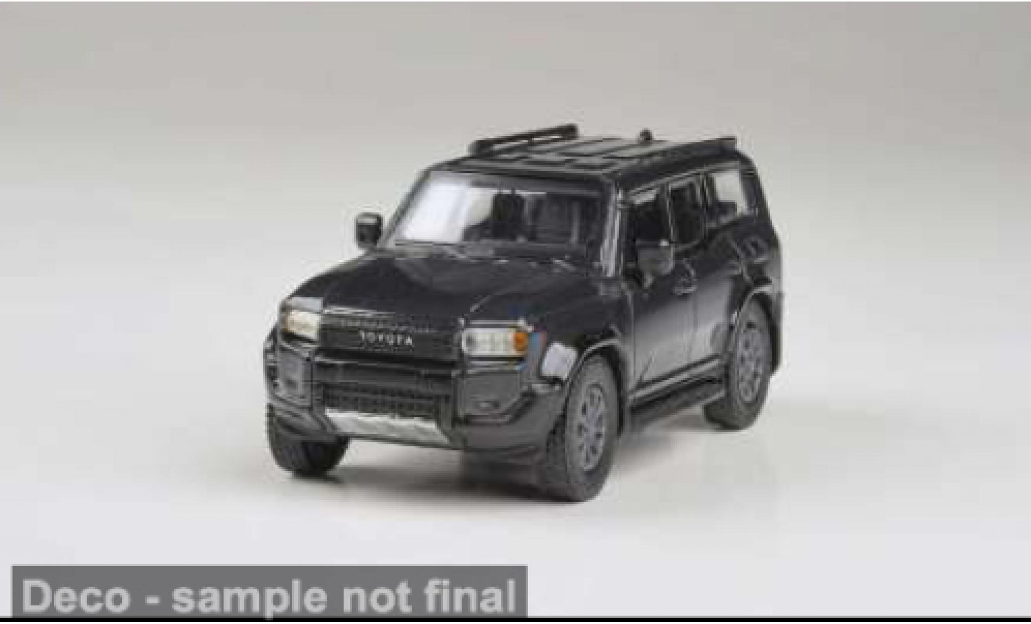 Toyota Land Cruiser 1/64 Para64 250 zwart 1:64 modelauto