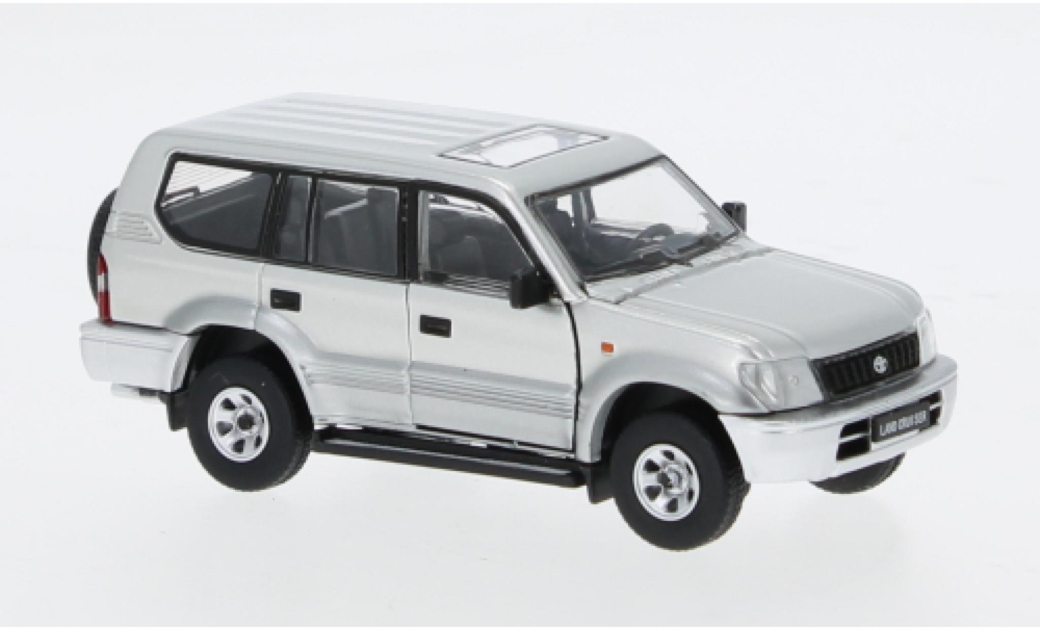 Toyota Land Cruiser 1/64 BM Creations L grijs 1:64 modelauto