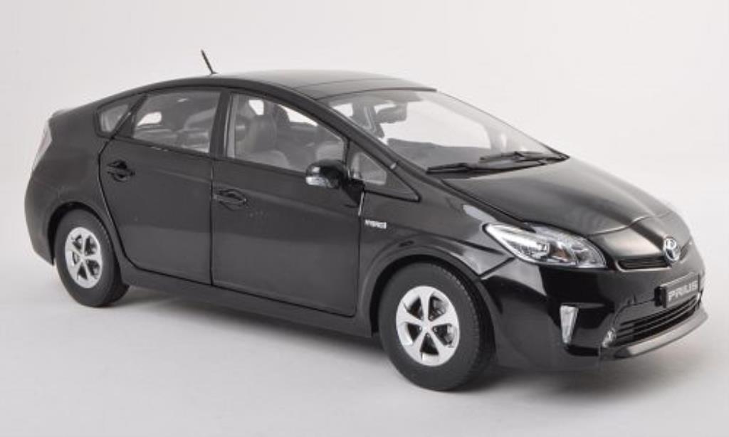 Toyota Prius 1/18 Paudi zwart 2012 modelauto