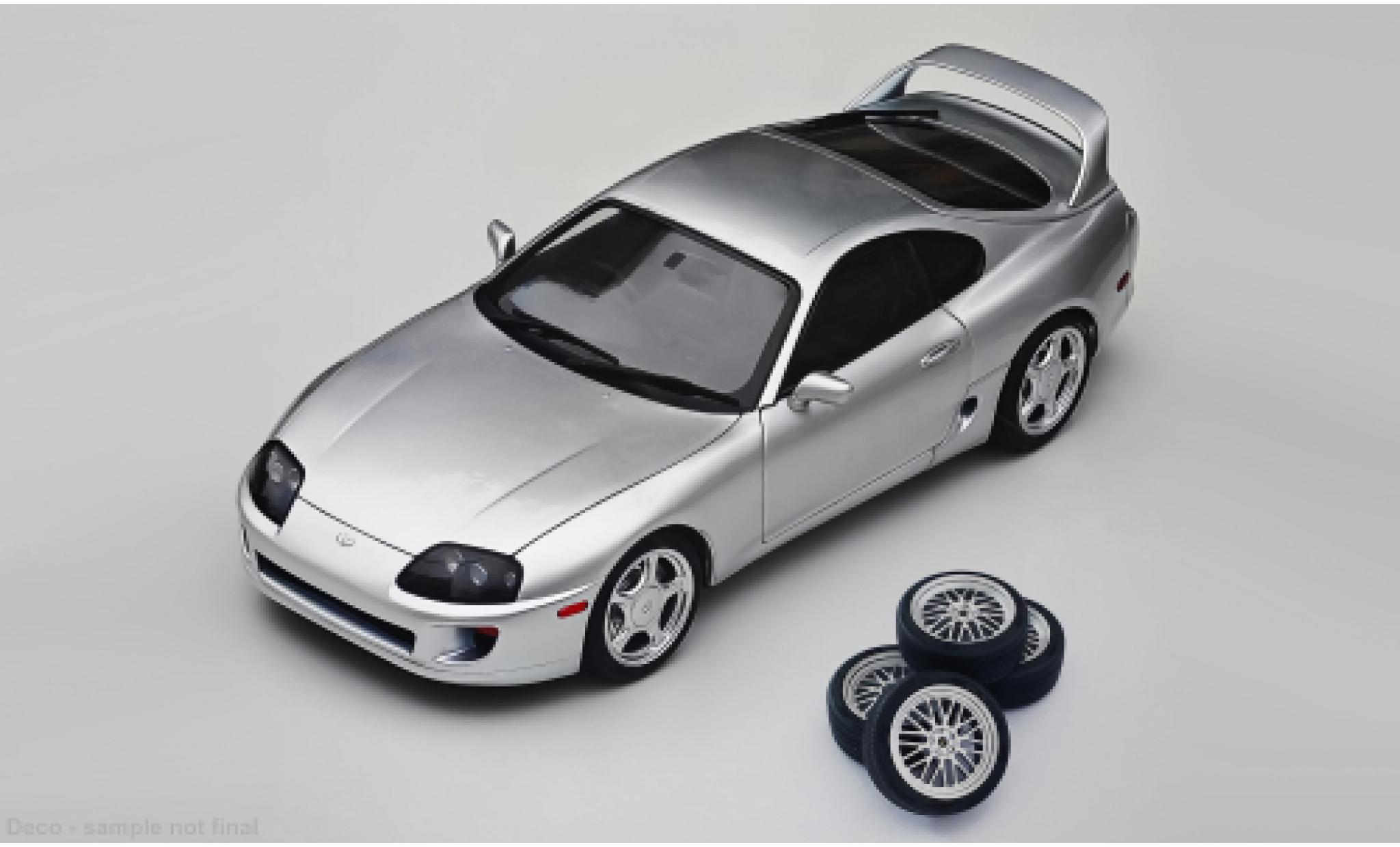 Toyota Supra 1/18 WhelArt A80 grijs 1992 1:18 modelauto