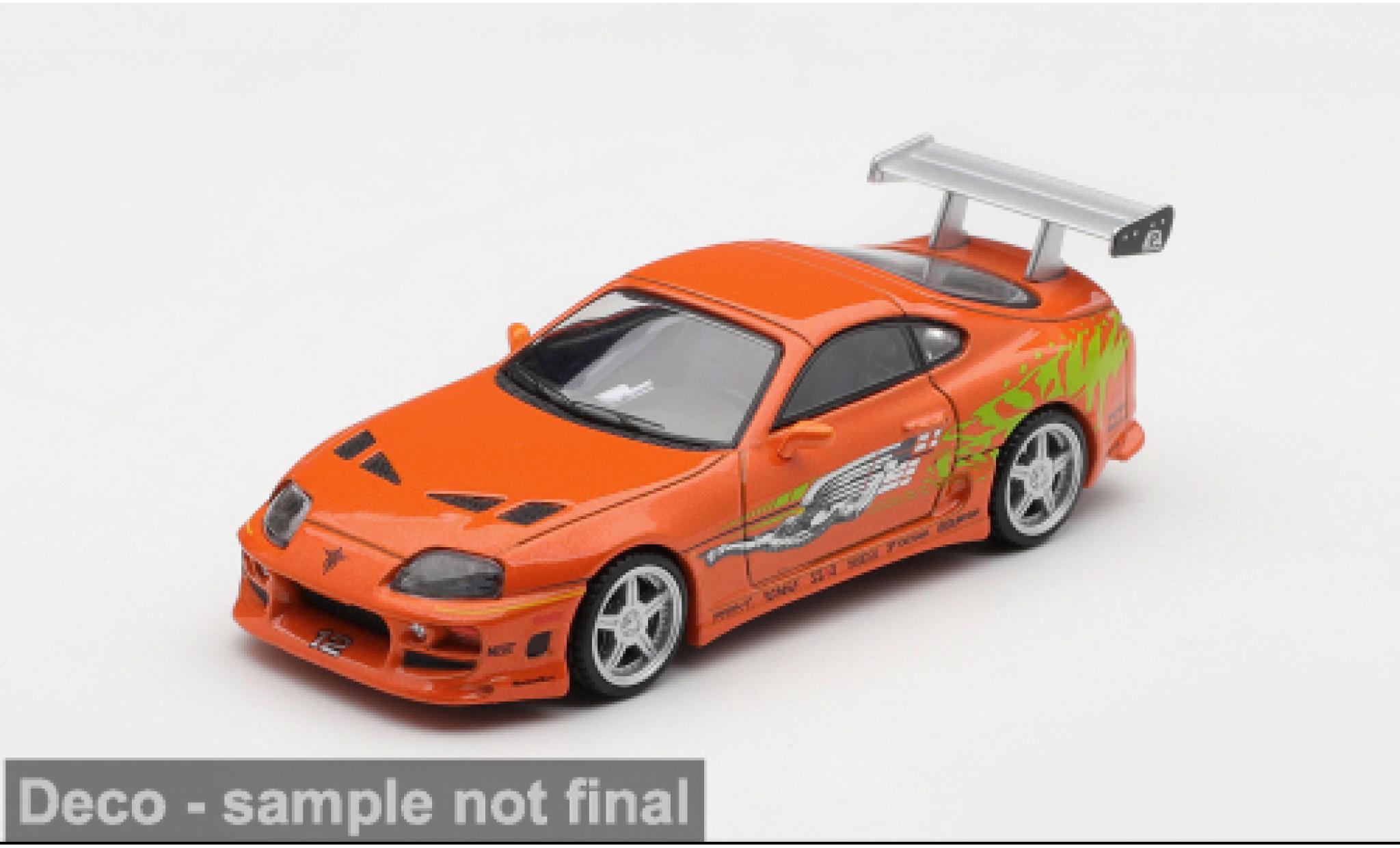 Toyota Supra 1/64 Mini GT MK4 (A80) 2001 Fast &amp; Furious B.O'Conner 1:64 modelauto