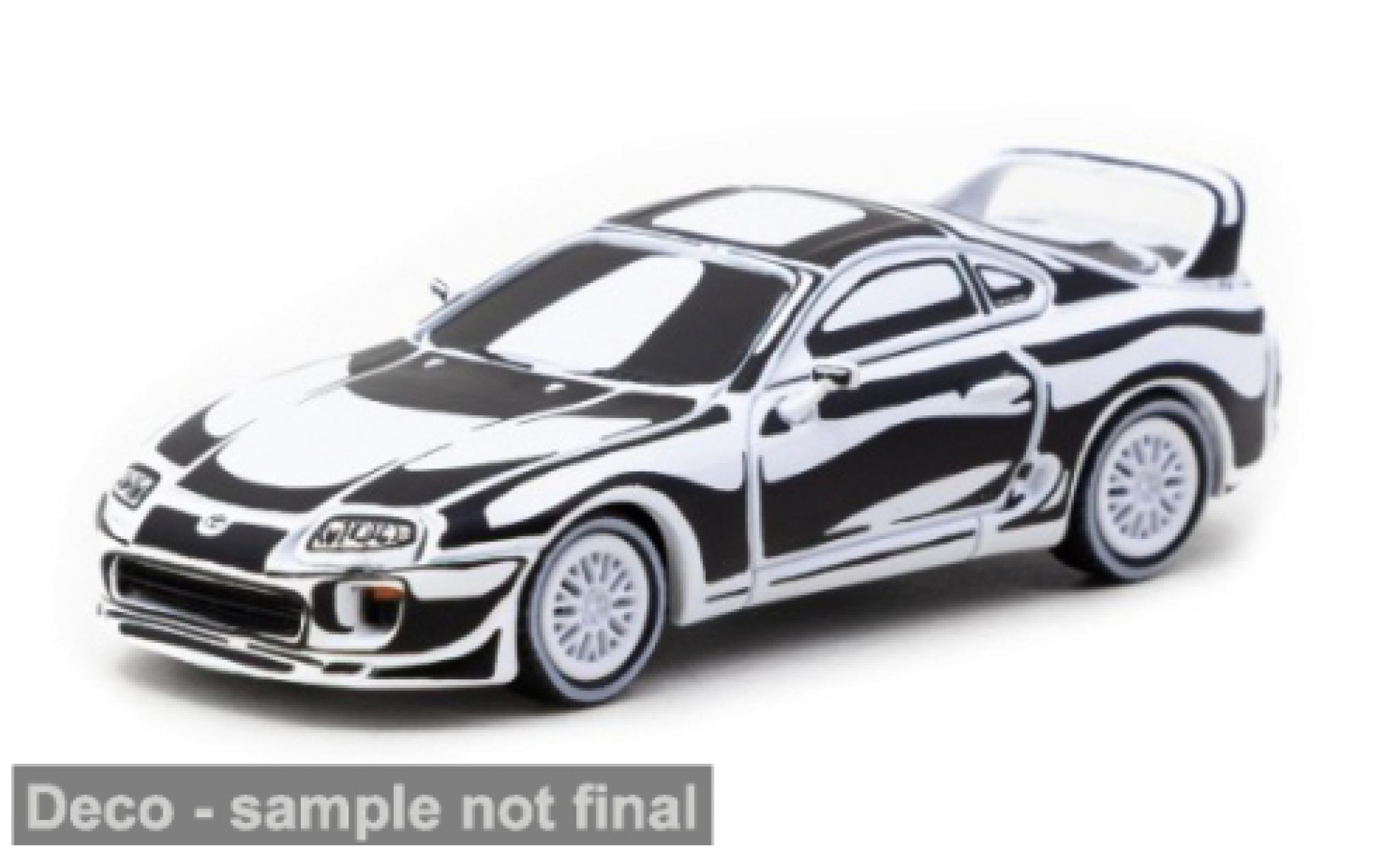 Toyota Supra 1/64 Tarmac Works grijs 1:64 modelauto