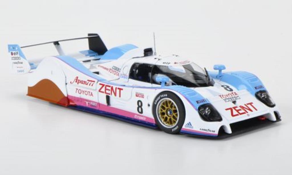 Toyota TS010 1/43 Ebbro No.8 Zent A.Wallace/J.Lammers/T.Fabi 1992 modelauto