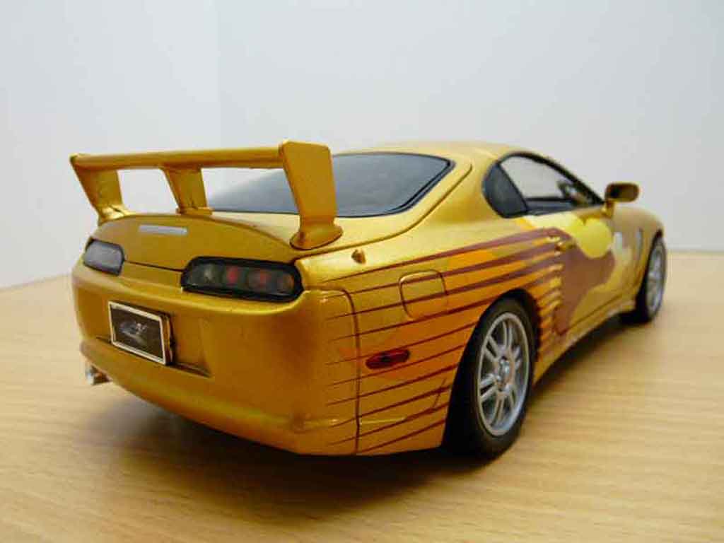 Toyota Supra Fast & Furious and 2 1/18 Ertl