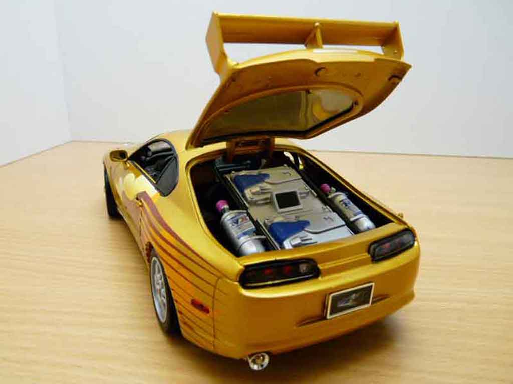 Toyota Supra Fast & Furious and 2 1/18 Ertl