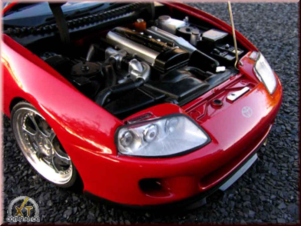 Toyota Supra Base rood jantes 8j x 18 aluminum hmc 1/18 Kyosho