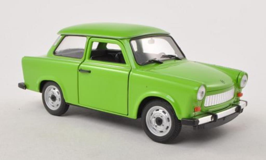 Trabant 601 1/24 Welly grun modelauto