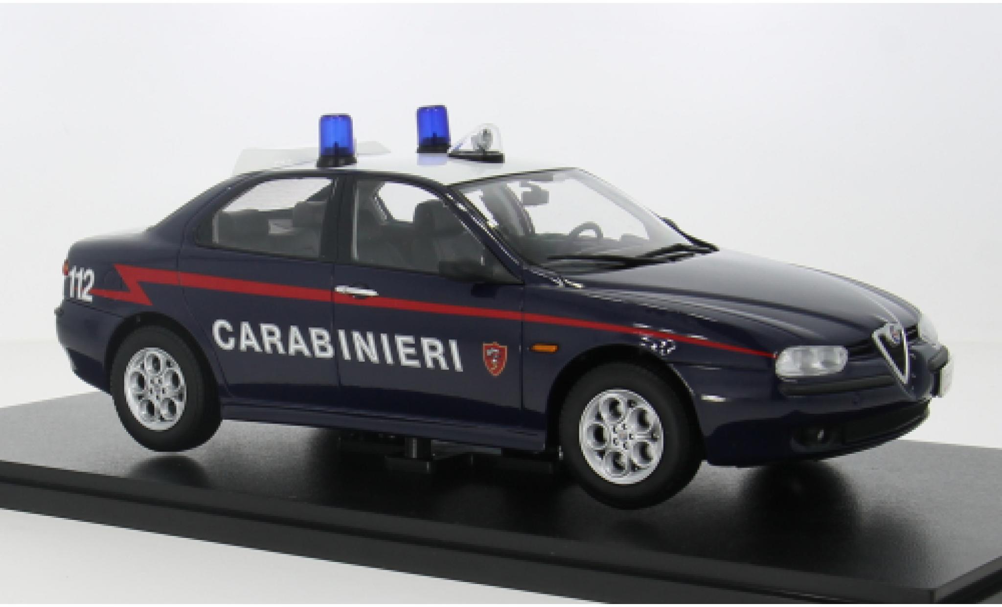 Alfa Romeo 156 1/18 Triple 9 Collection 1998 Carabinieri 1:18 modelauto