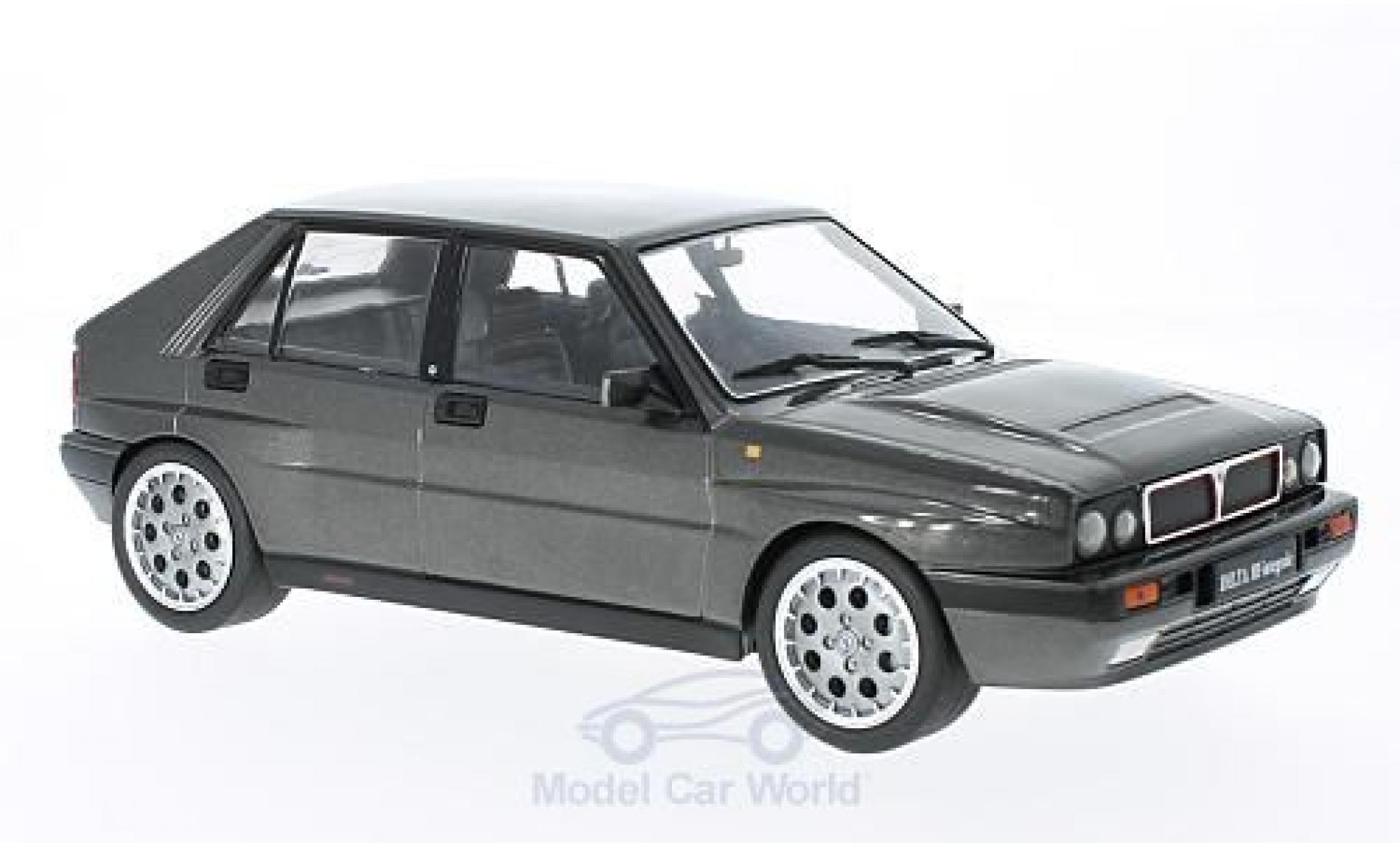 Lancia Delta 1/18 Triple 9 Collection HF Integrale 16V metallic grijs 1990 ohne Vitrine modelauto