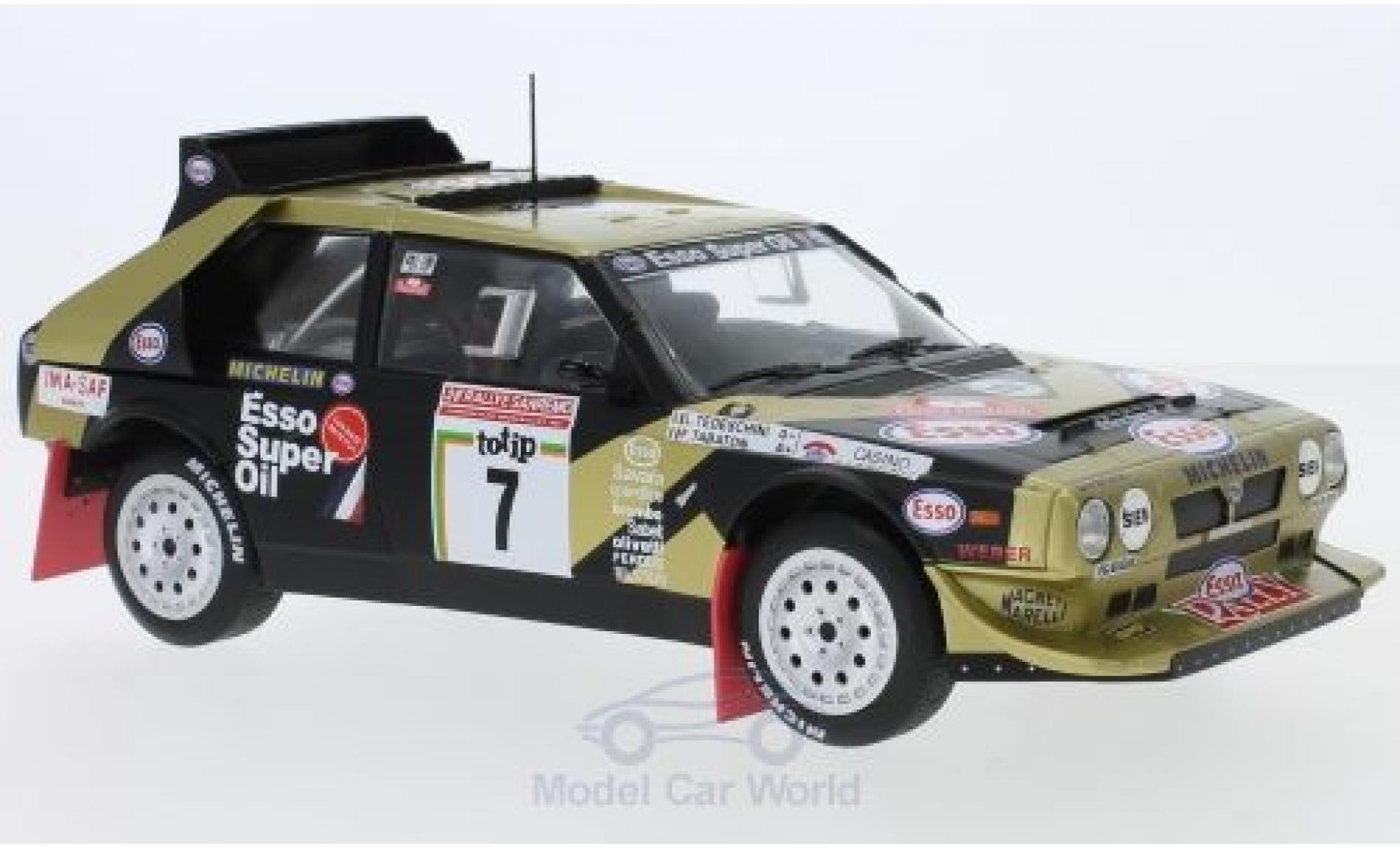 Lancia Delta S4 1/18 Triple 9 Collection S4 No.7 Esso Rallye WM Rallye Sanremo 1986 F.Tabaton/L.Tedeschini modelauto