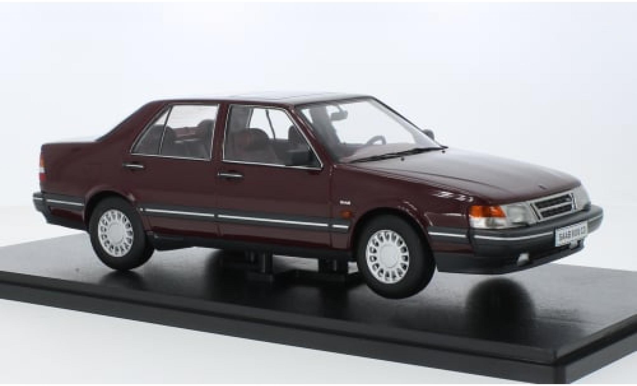 Saab 9000 1/18 Triple 9 Collection CD Turbo rood 1990 1:18 modelauto
