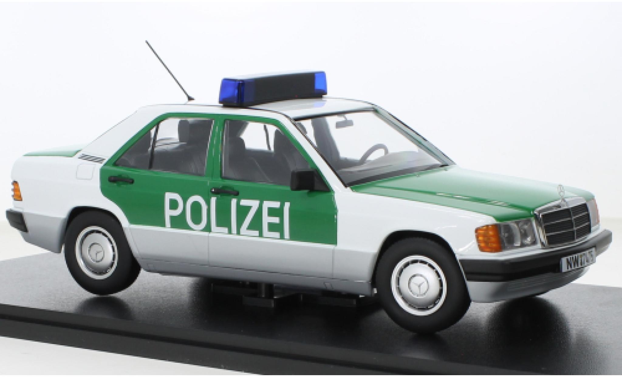 Mercedes 190 1/18 Triple 9 Collection E (W201) politie (D) 1993 modelauto