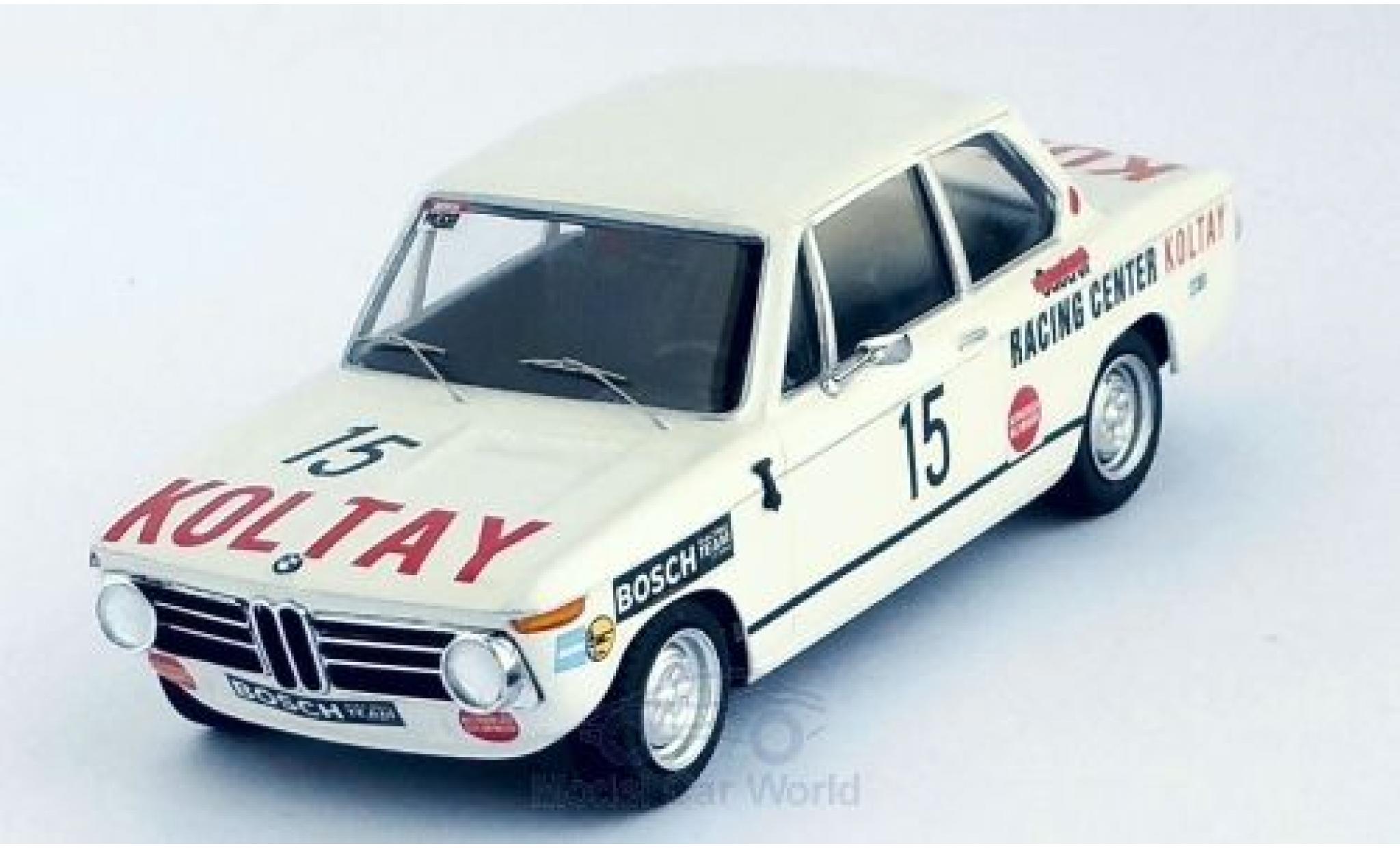 Bmw 2002 Ti 1/43 Trofeu ti No.15 Preis von Wien 1973 N.Lauda modelauto