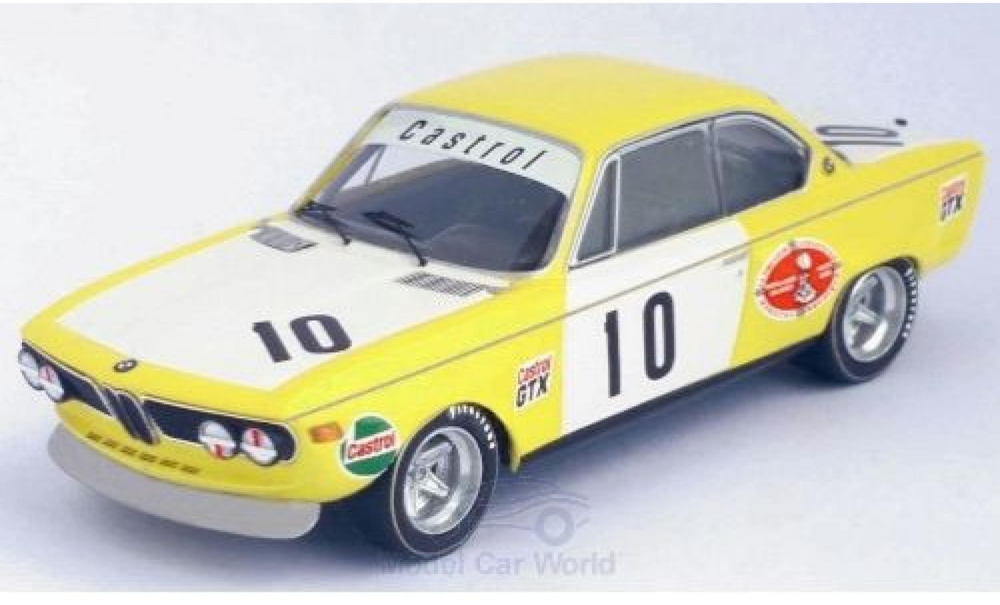 Bmw 2800 1/43 Trofeu CS No.10 Monza 1972 J.Xhenceval/A.Peltier modelauto