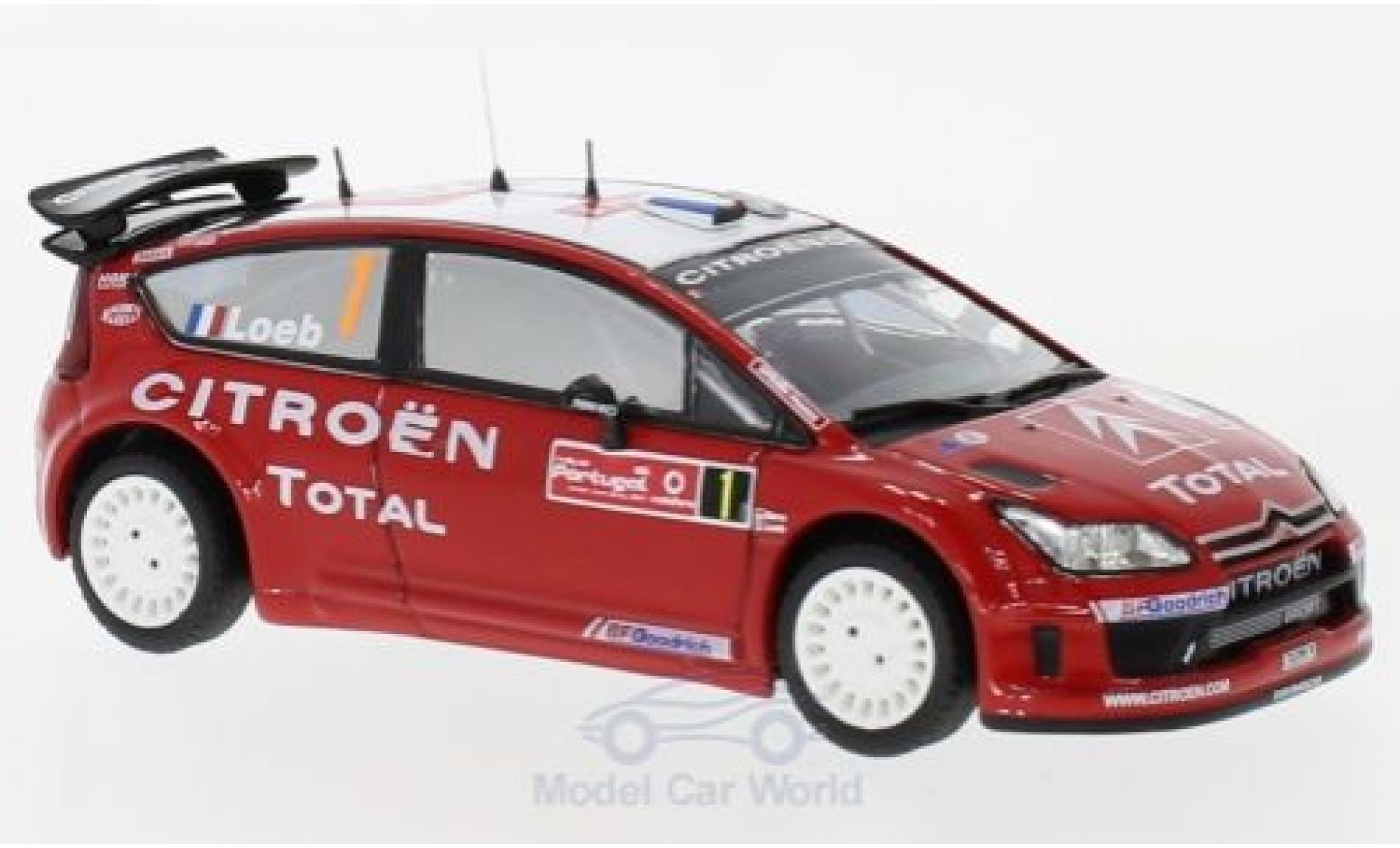 Citroen C4 WRC 1/43 Trofeu WRC No.1 Rallye Portugal 2007 S.Loeb/D.Elena modelauto