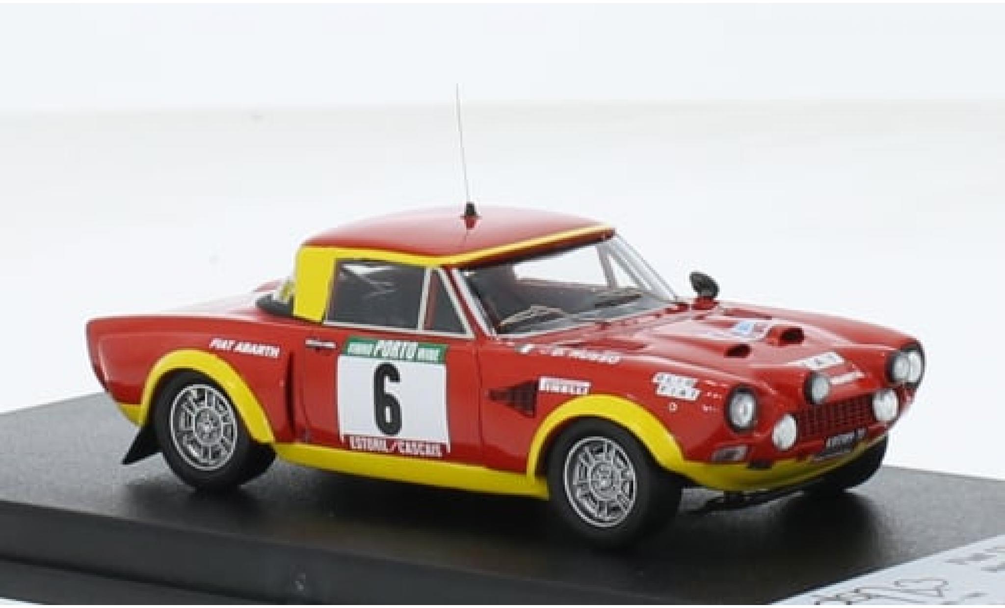 Fiat 124 1/43 Trofeu Abarth Rallye No.6 Rallye WM Rallye Portugal 1975 1:43 modelauto