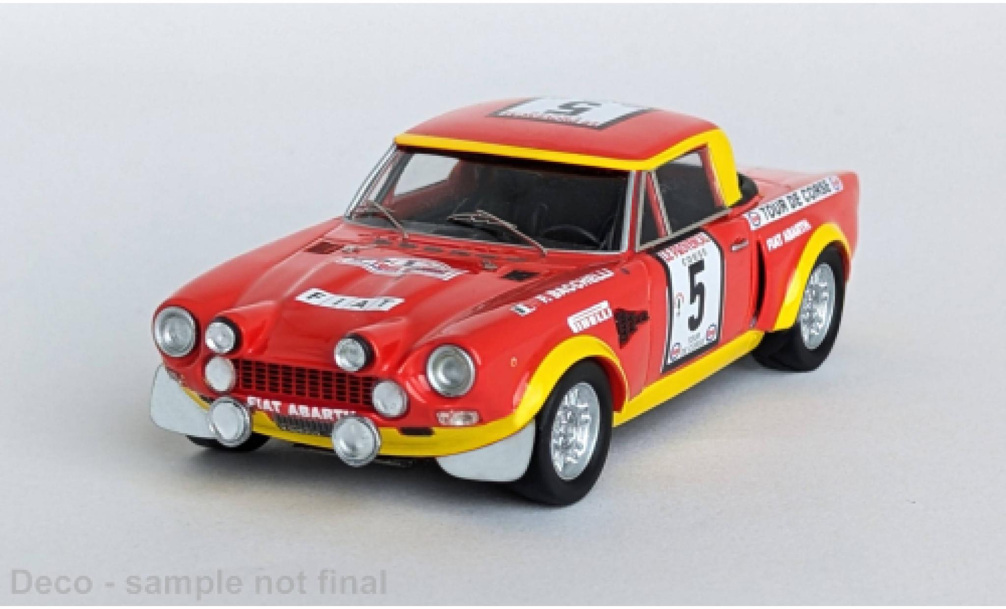 Fiat 124 1/43 Trofeu Abarth Tour de Corse 1974 #5 1:43 modelauto