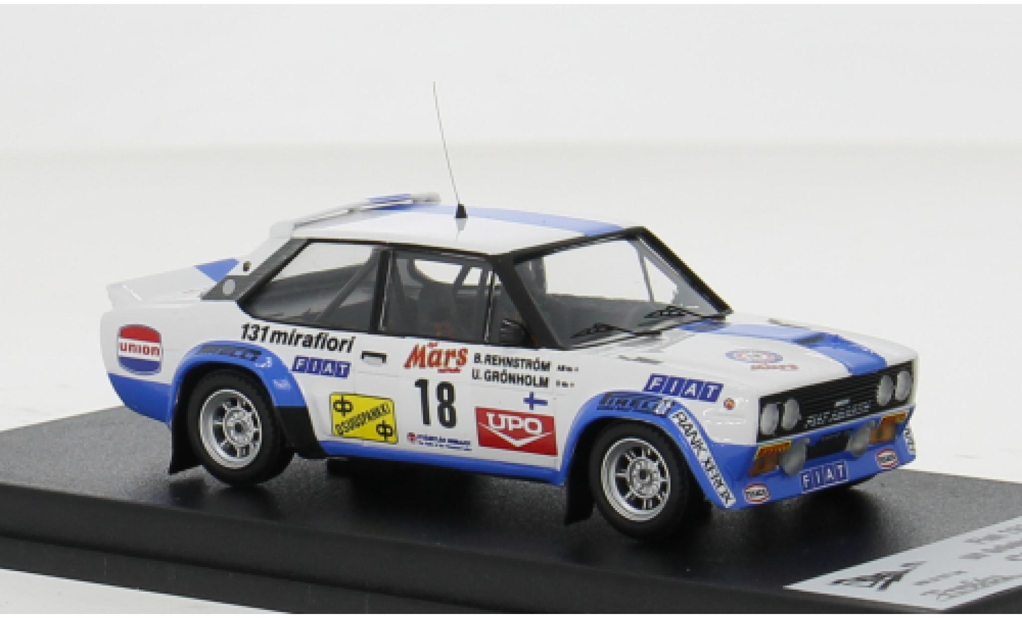 Fiat 131 1/43 Trofeu Abarth 1000 Lakes Rally 1979 #18 1:43 modelauto
