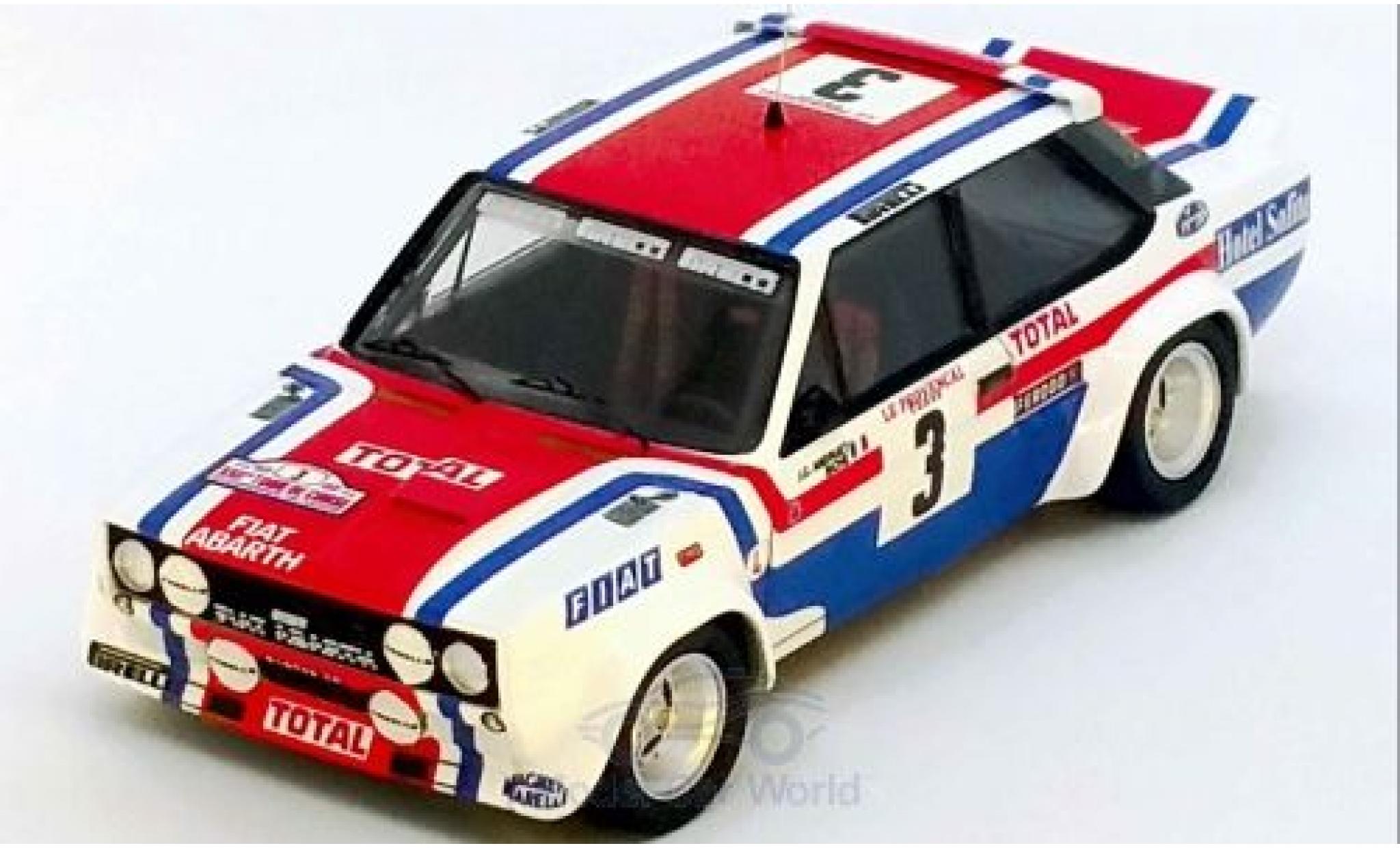 Fiat 131 1/43 Trofeu Abarth No.3 Rallye WM Tour de Corse 1978 J-C.Andruet/Biche modelauto