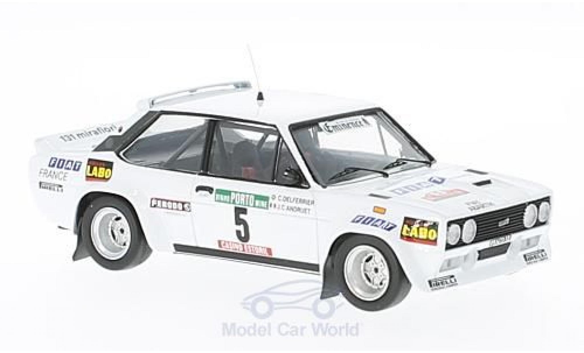 Fiat 131 Abarth 1/43 Trofeu Abarth No.5 Rallye WM Rallye Portugal 1977 J-C.Andruet/C.Delferrier modelauto