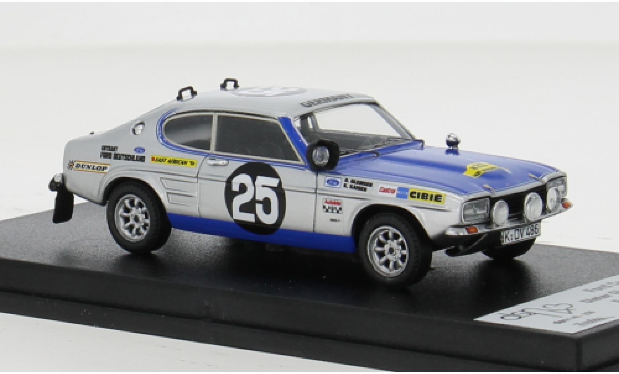 Ford Capri 1/43 Trofeu 2600 East African Safari Rally 1970 #25 1:43 modelauto