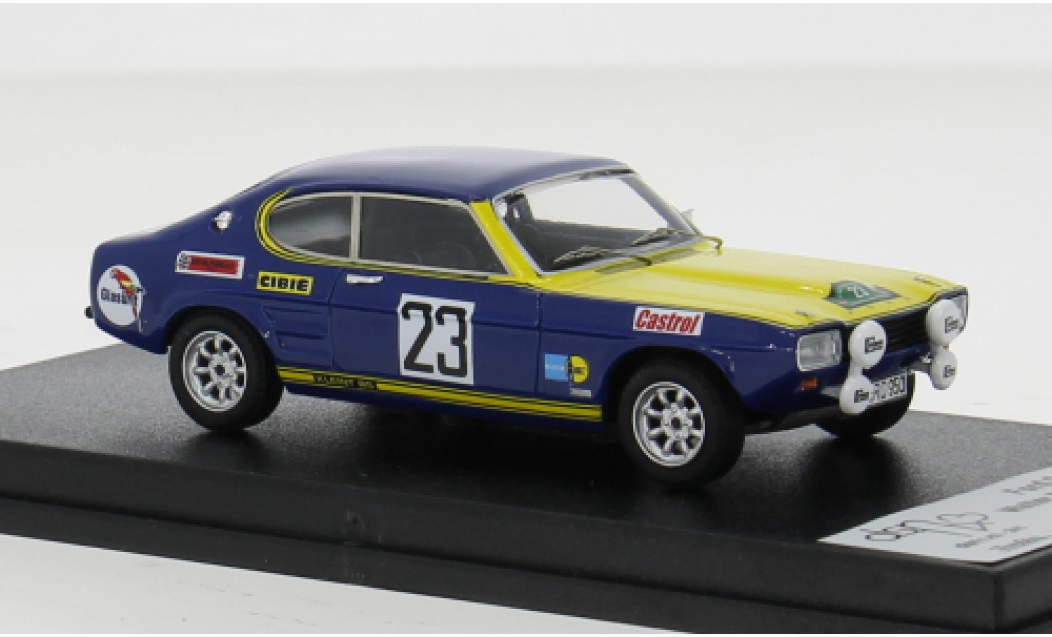 Ford Capri 1/43 Trofeu 2600 Rallye Bavaria 1971 #23 1:43 modelauto