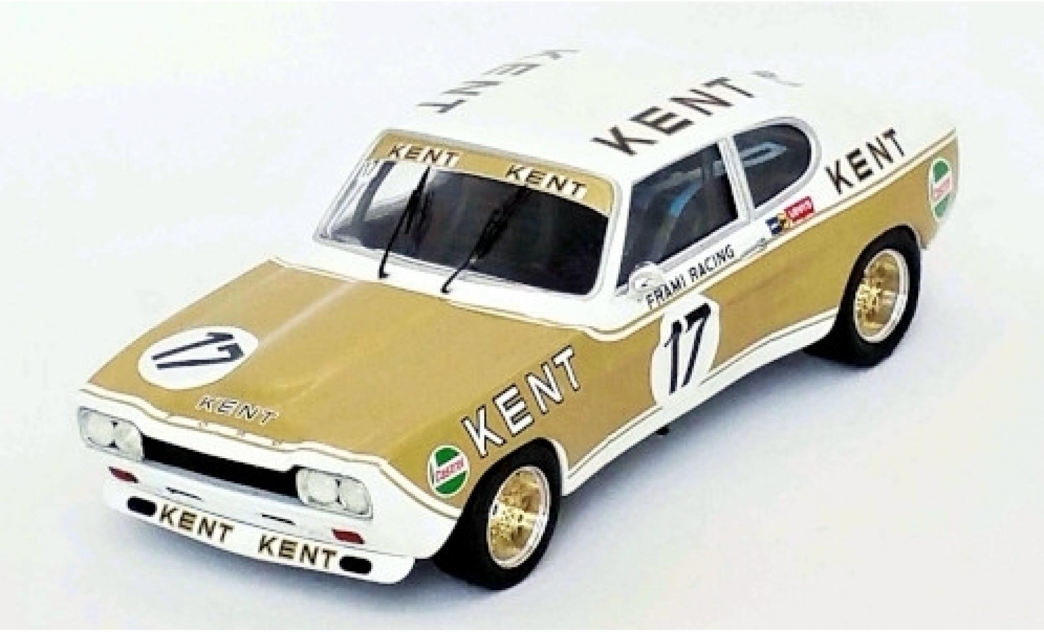 Ford Capri 1/43 Trofeu MK I RS 2600 No.17 Kent ETCC N&uuml;rburgring 1972 K.Fritzinger/J-C.Franck modelauto