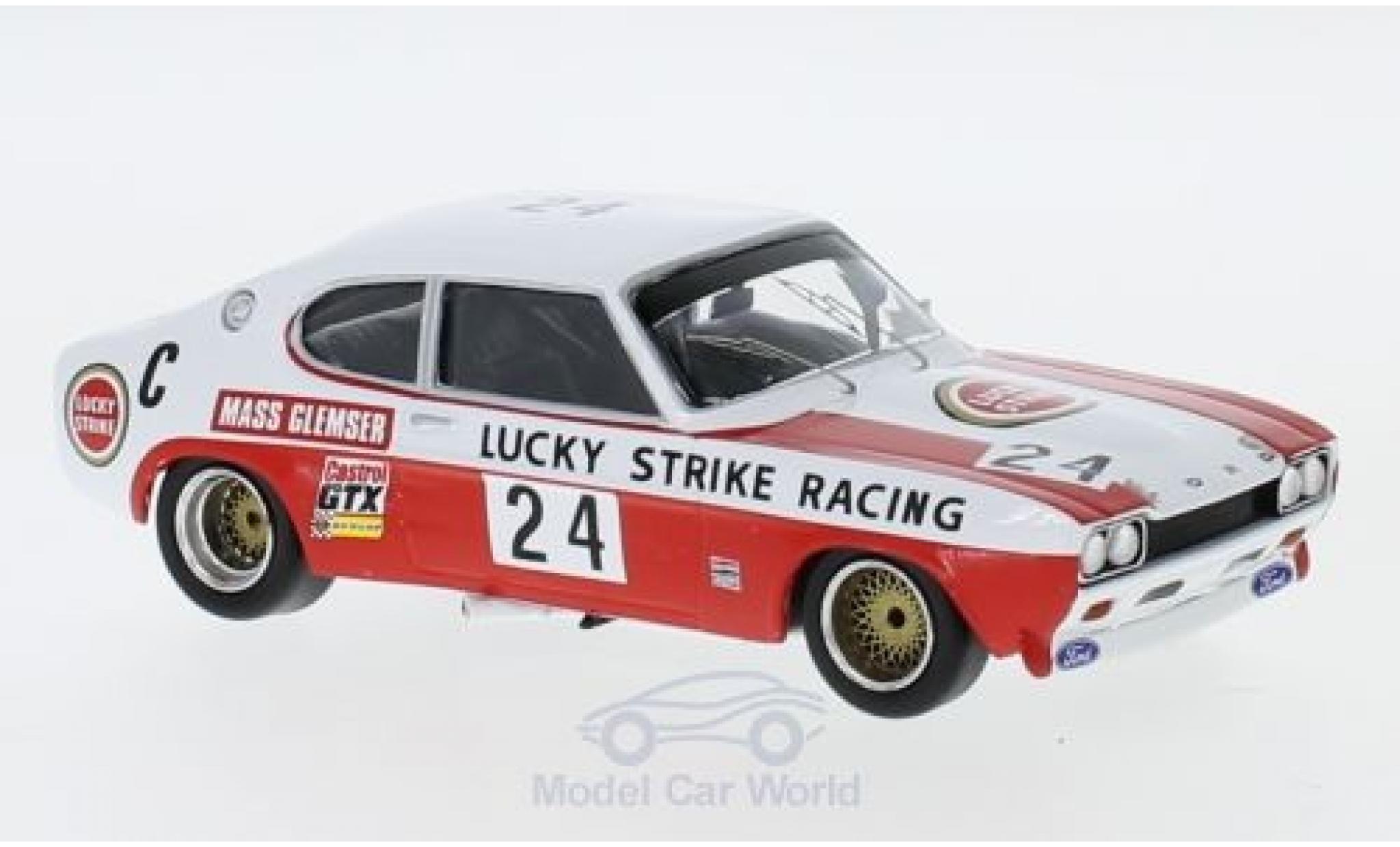 Ford Capri 2600 1/43 Trofeu MK I RS 2600 No.24 Lucky Strike Racing Lucky Strike 9h Kyalami 1971 J.Mass/D.Glemser modelauto