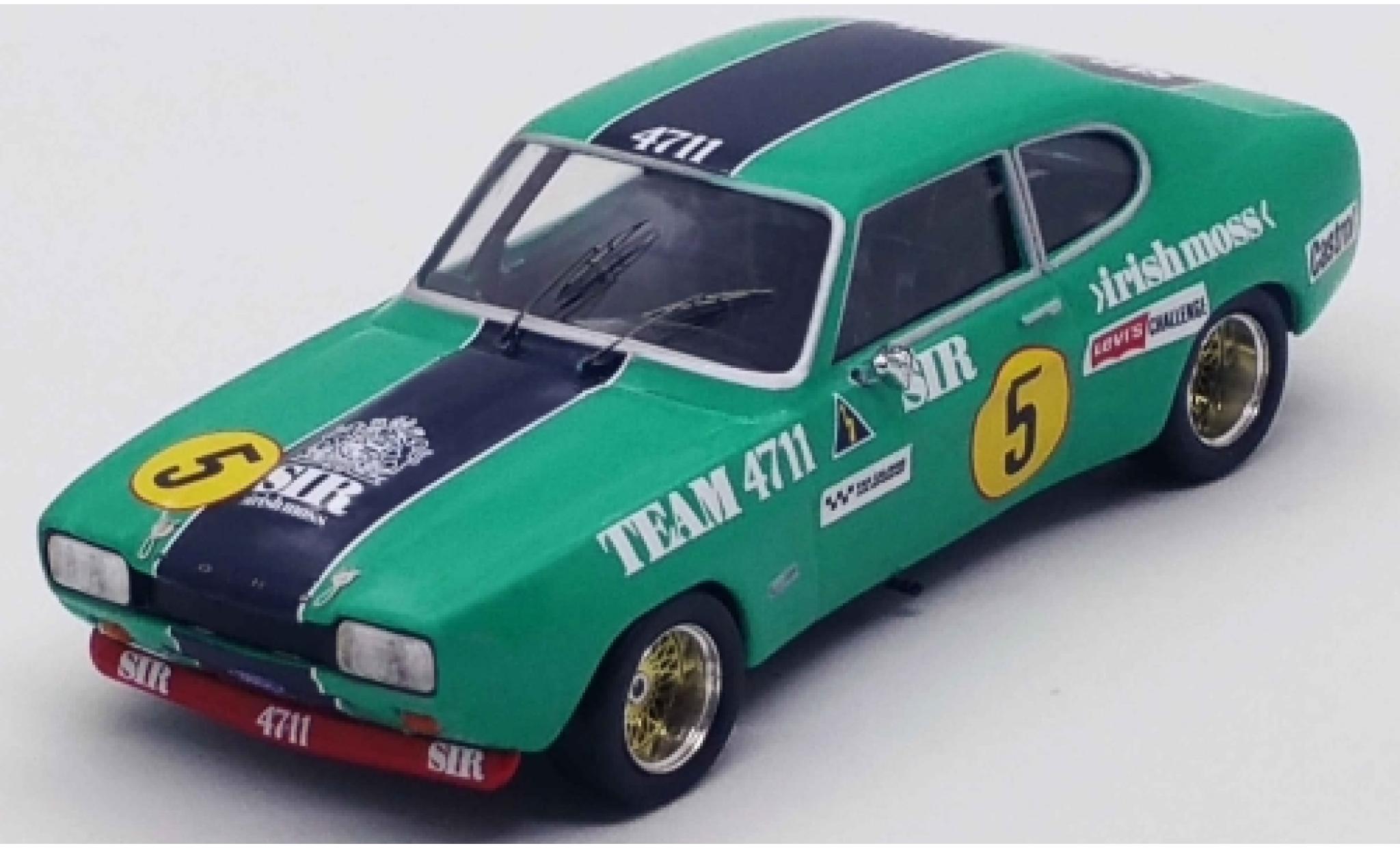 Ford Capri 1/43 Trofeu MK I RS 2600 No.5 Team 4711 Sir irishmoss 4711 4H Zandvoort 1972 N.Chiotakis/C.Bourgoignie modelauto