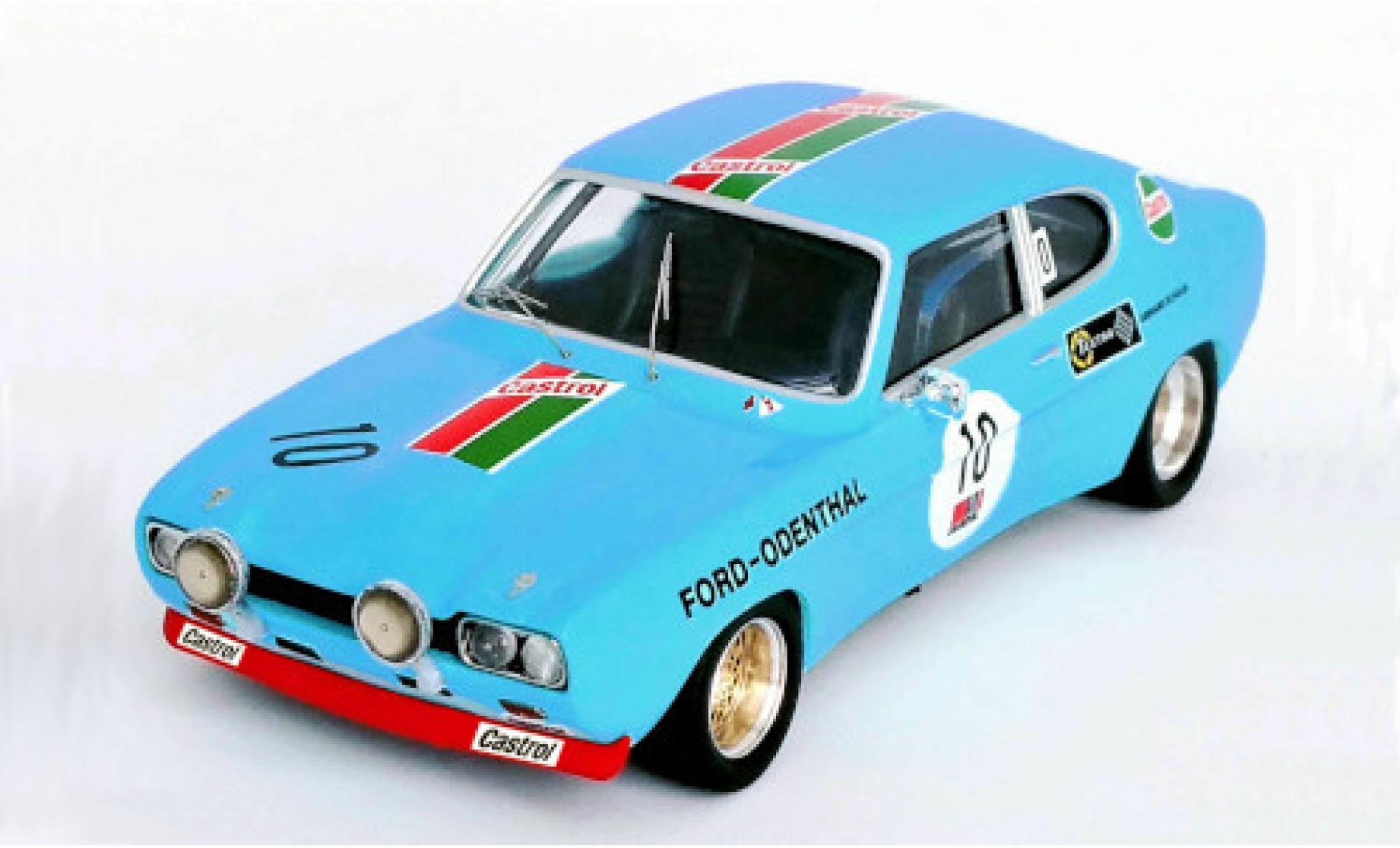 Ford Capri 1/43 Trofeu MkI RS 2600 No.10 -Odenthal 24h N&uuml;rburgring 1972 W.Odenthal/G.Sch&uuml;ler modelauto