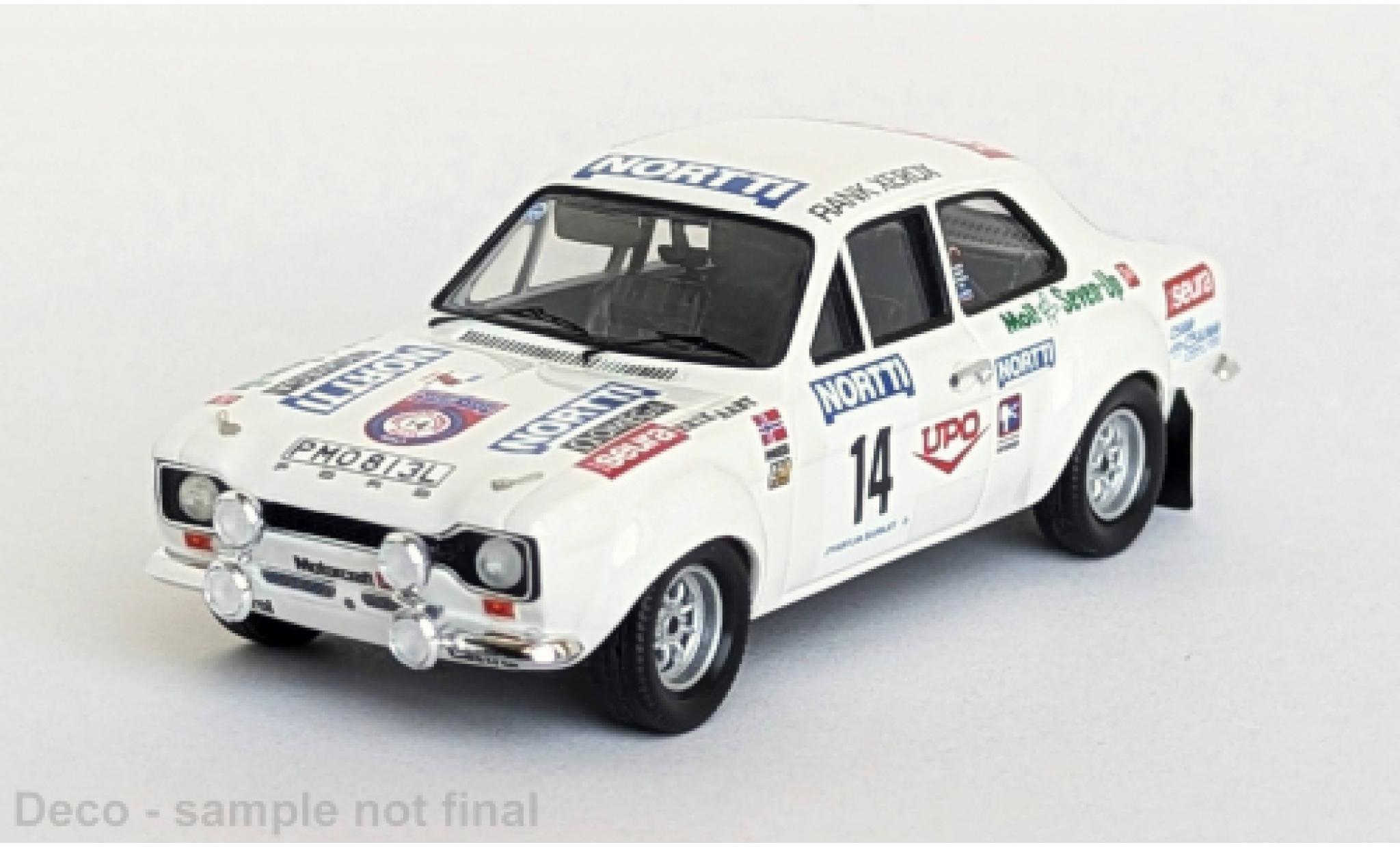 Ford Escort 1/43 Trofeu MK I 1000 Lakes Rally 1975 #14 1:43 modelauto