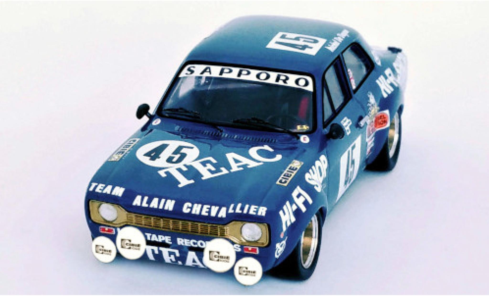 Ford Escort 1/43 Trofeu MK I No.45 Teac 24h Spa 1975 D.Brillat/M.Noe modelauto