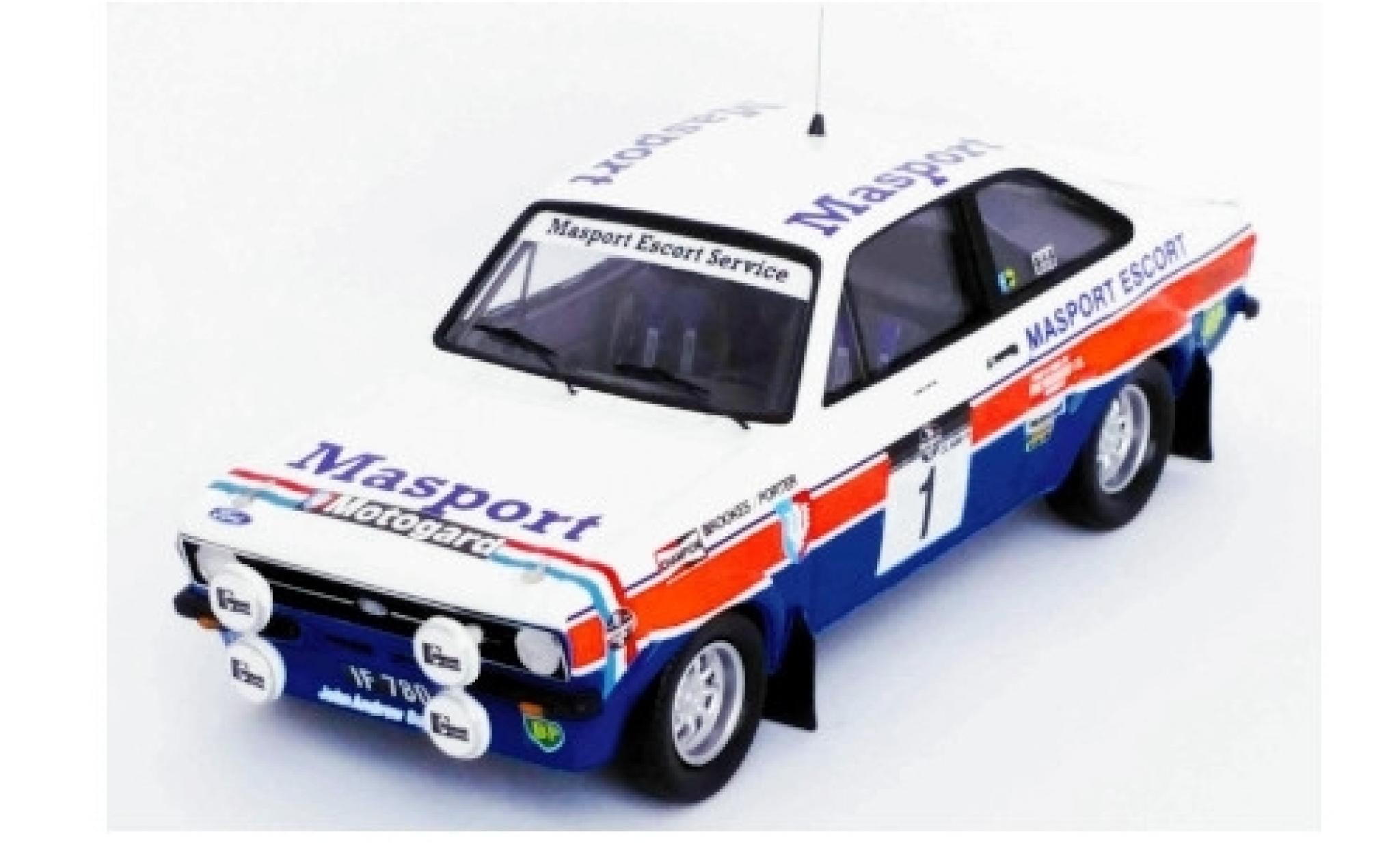 Ford Escort 1/43 Trofeu MK II RS 1800 No.1 Masport Rallye WM Rallye New Zealand 1978 R.Brookes/C.Porter modelauto