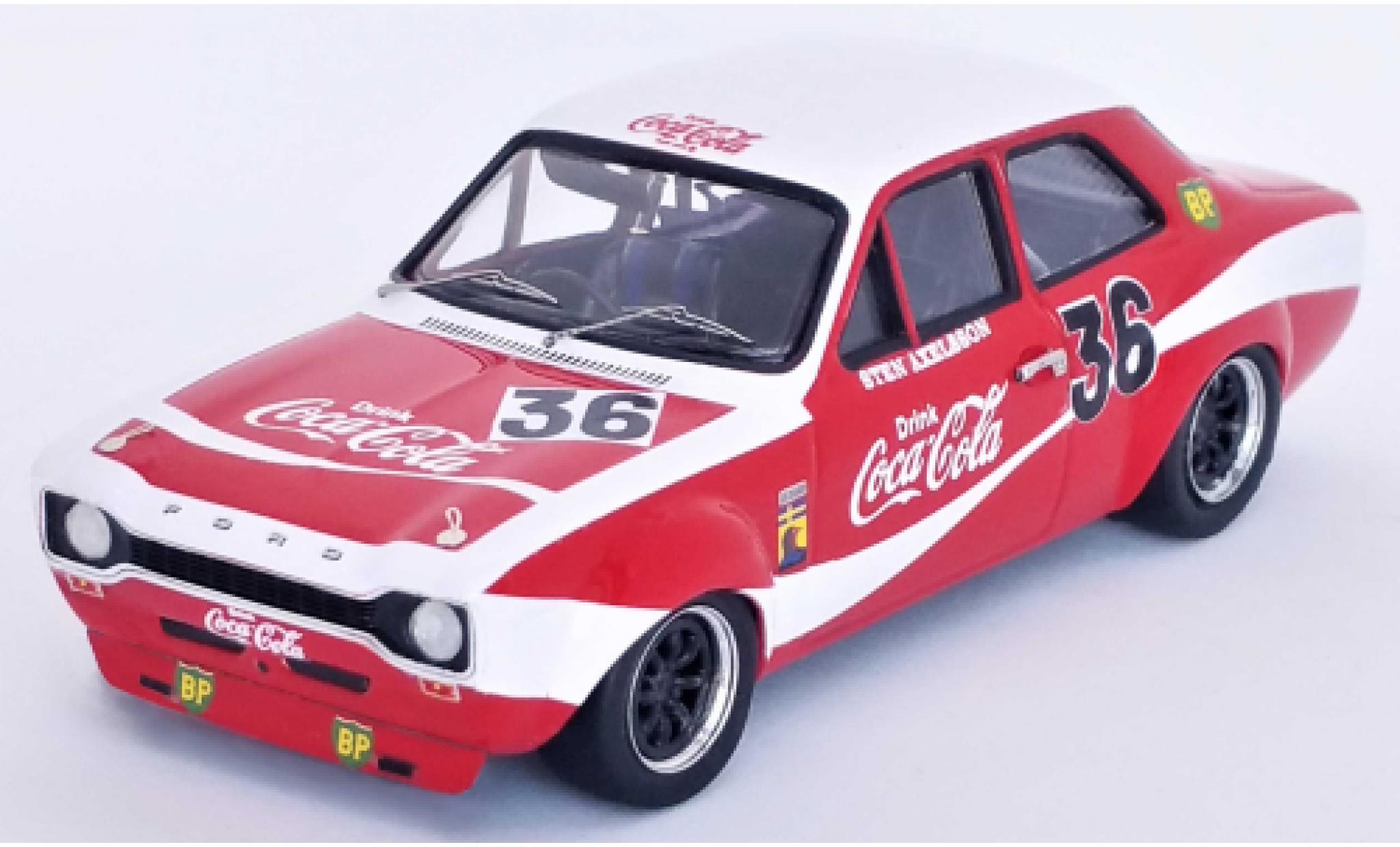 Ford Escort 1/43 Trofeu MK1 No.36 Mantorp Park 1972 S.Axelsson modelauto