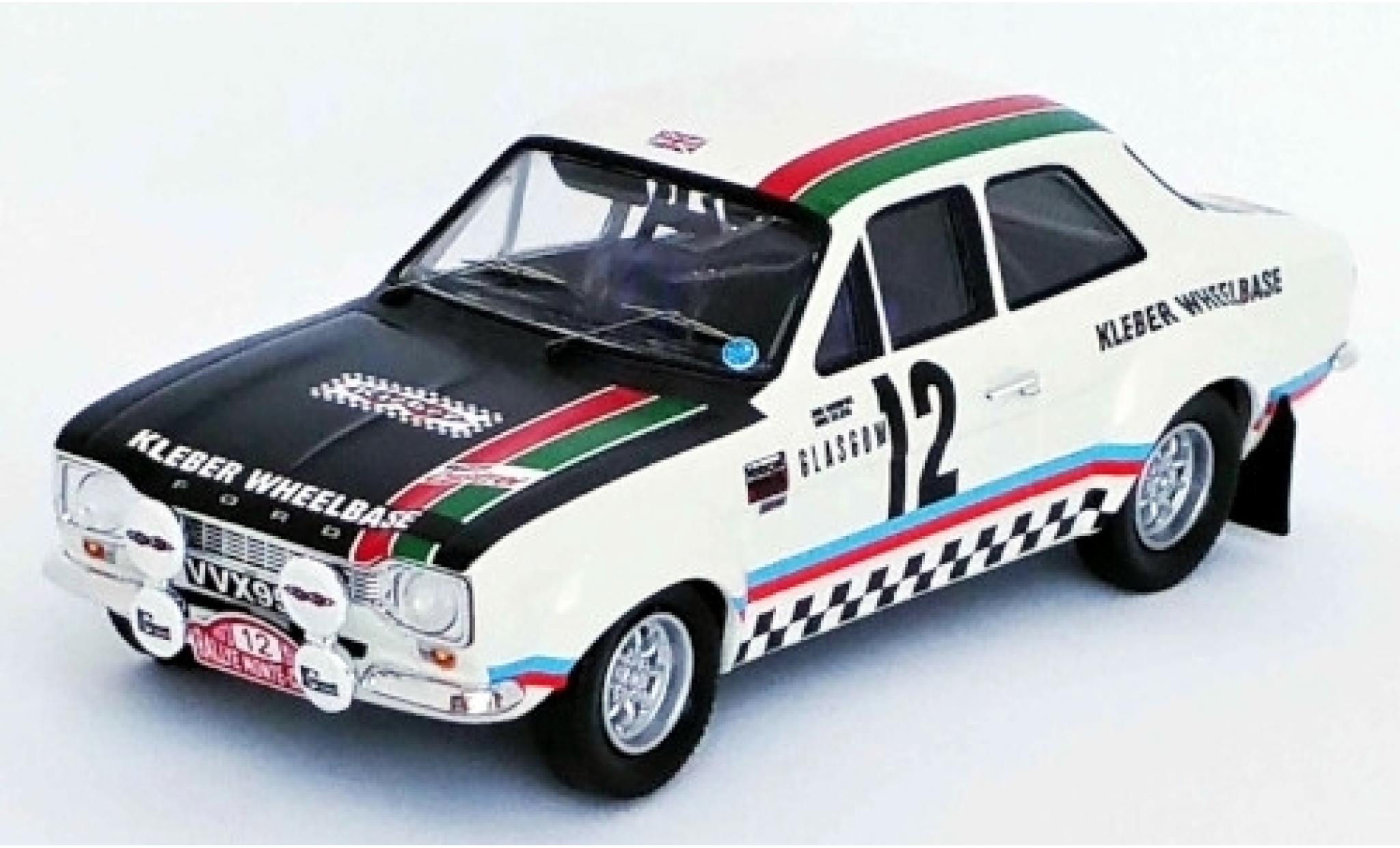 Ford Escort 1/43 Trofeu MK1 RS 1600 RHD No.12 Rallye Monte Carlo 1973 C.Sclater/J.Davenport modelauto