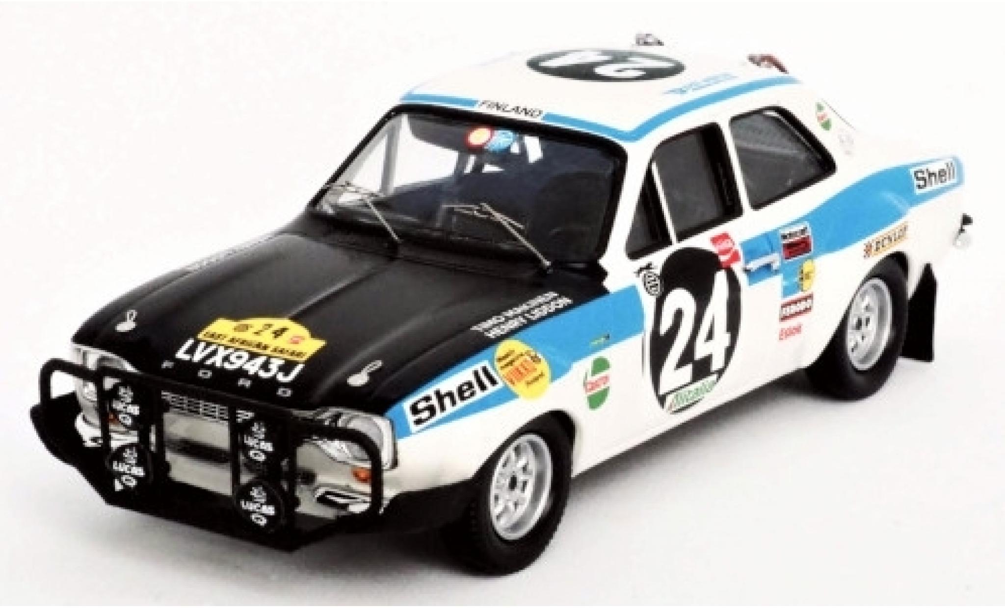 Ford Escort 1/43 Trofeu MkI No.24 East African Safari Rally 1971 T.Makinen/H.Liddon modelauto