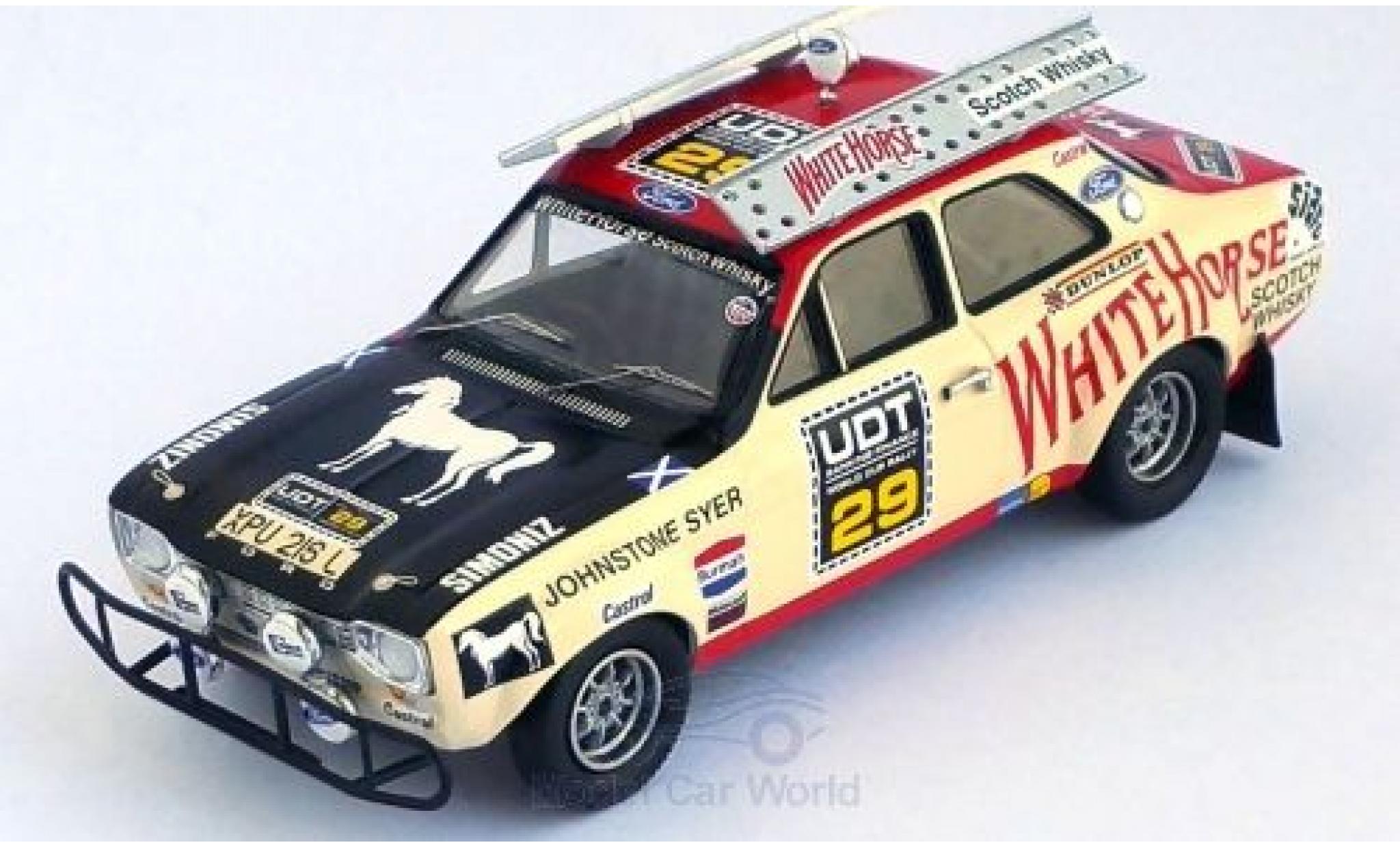 Ford Escort 1/43 Trofeu MKI RHD No.29 White Horse World Cup Rally 1974 A.Cowan/J.Syer modelauto