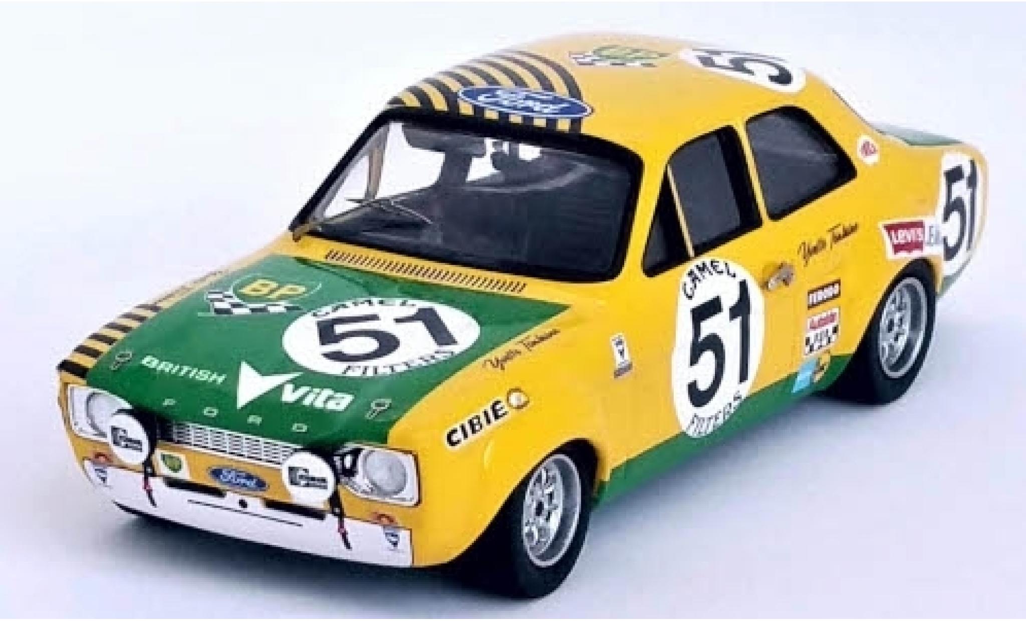 Ford Escort 1/43 Trofeu MkI RHD No.51 BP 24h Spa Francorchamps 1971 H.Akersloot/Y.Fontaine modelauto