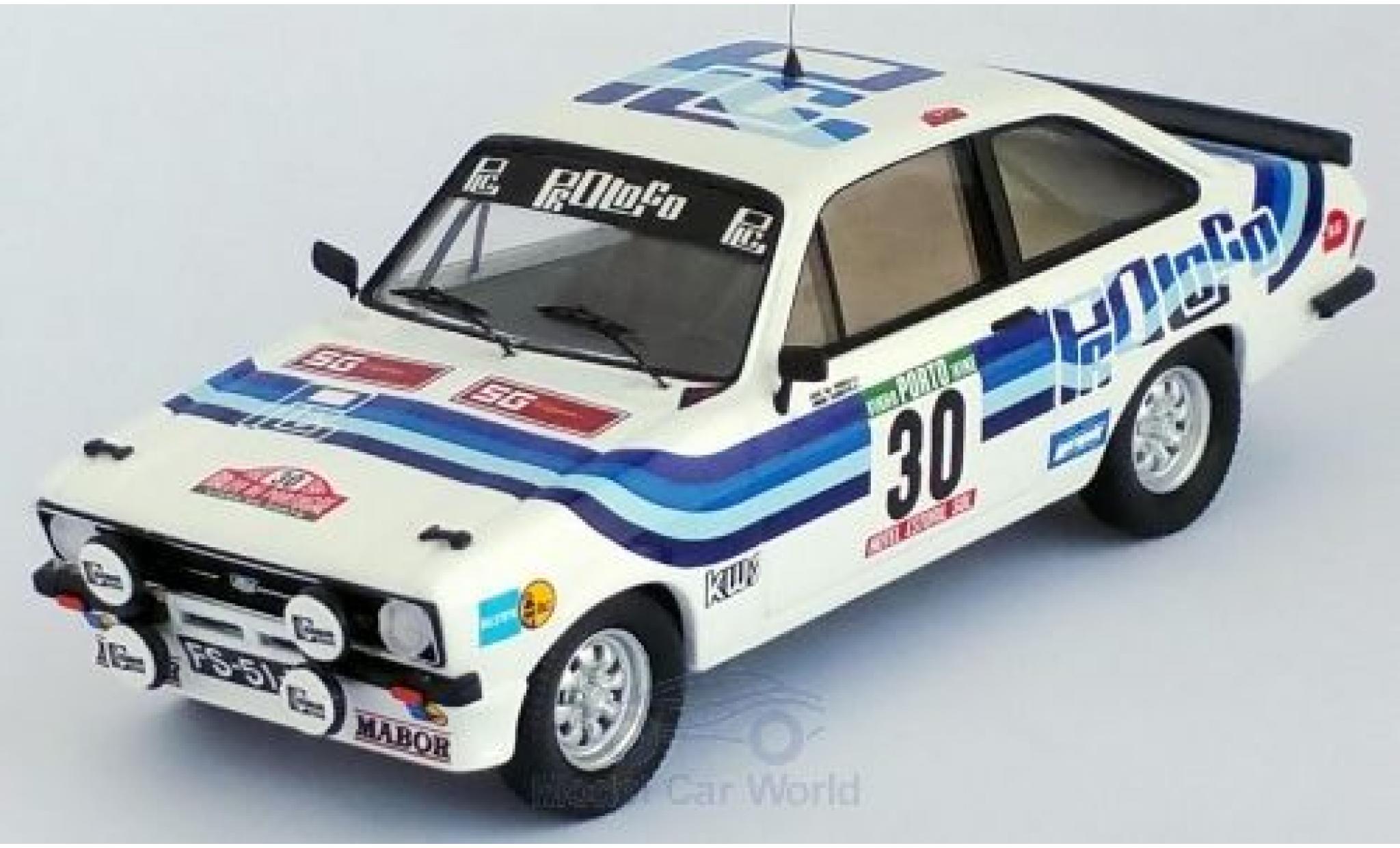 Ford Escort 1/43 Trofeu MKII No.30 Rallye WM Rally Portugal 1980 J.M.Cunha/J.Barreto modelauto