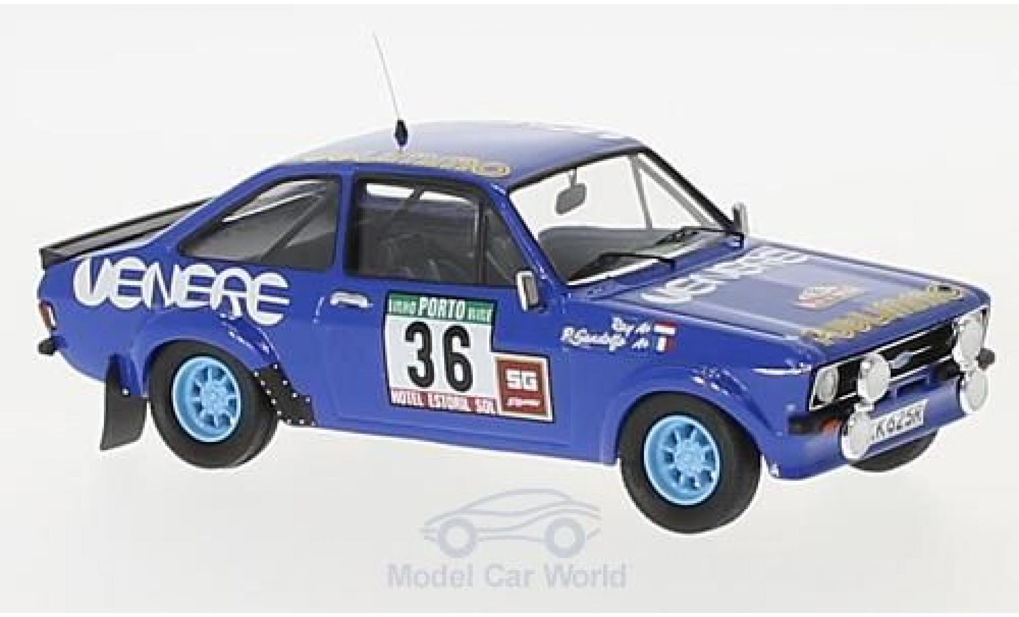 Ford Escort MKI 1/43 Trofeu MKII No.36 Venere/Publimmo Rallye Portugal 1980 Ray/P.Gandolfo modelauto